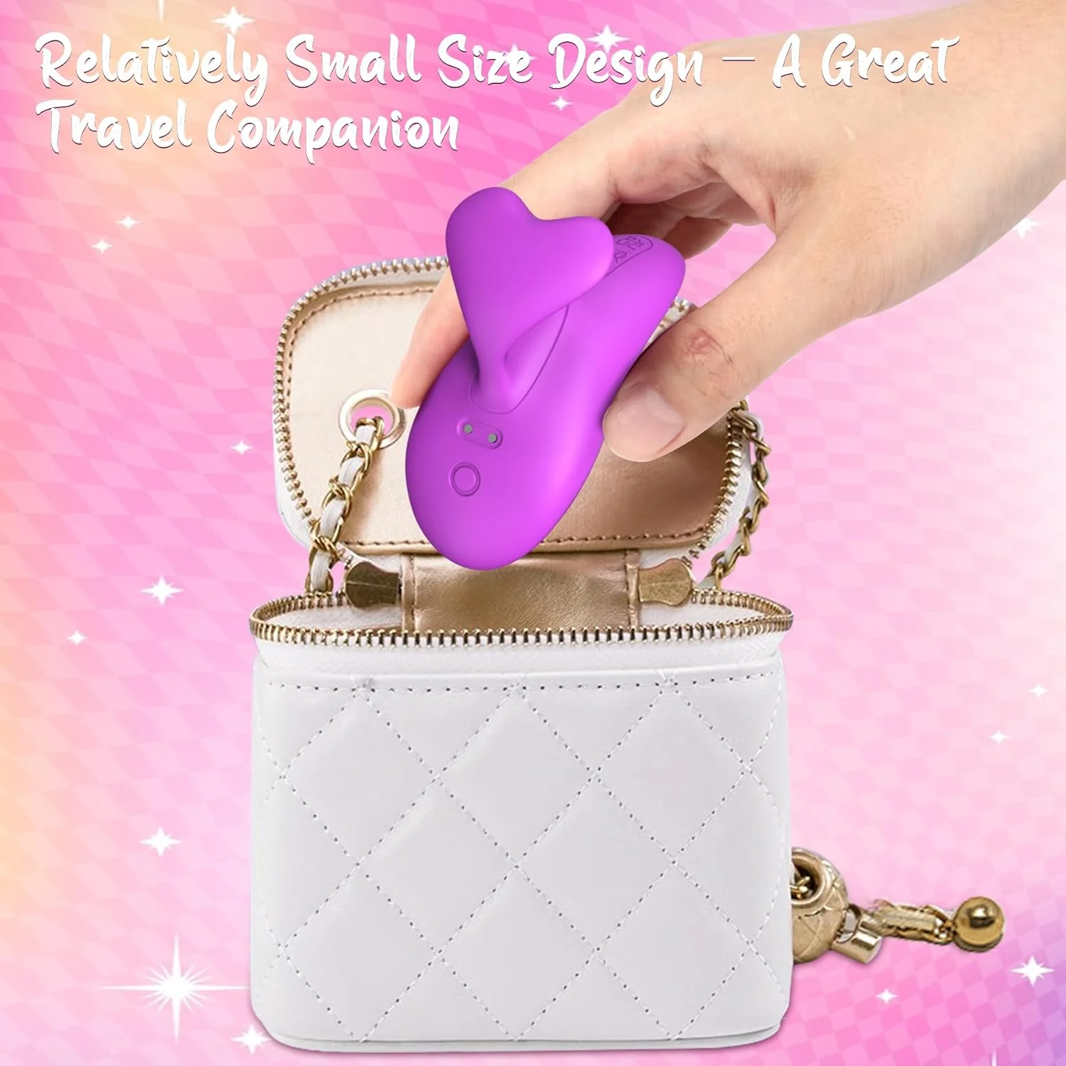 LoveGrip Mini Finger Vibrator 9 Modes Quiet Rechargeable - Image 7
