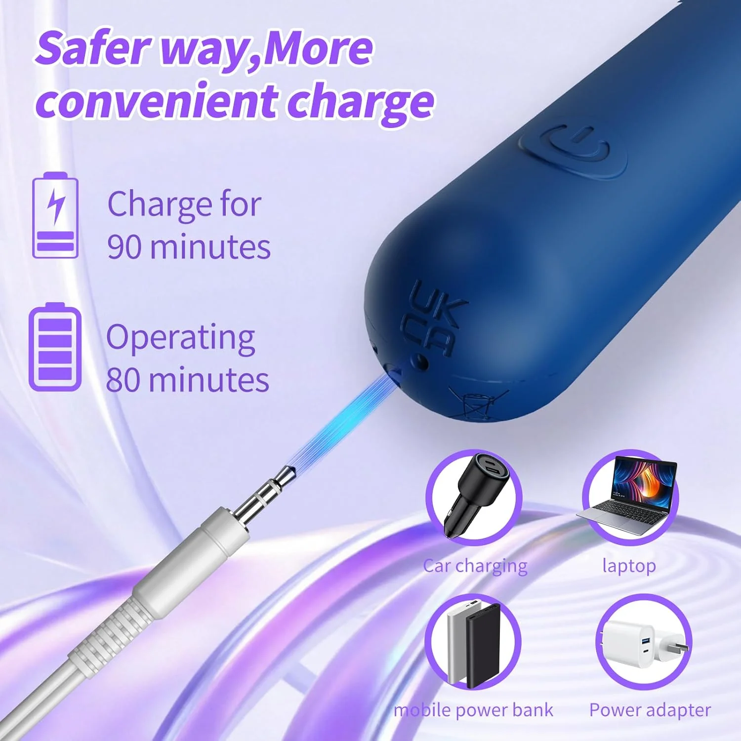 SilkCore Mini Bullet Vibrator 10 Modes Waterproof Rechargeable - Image 6