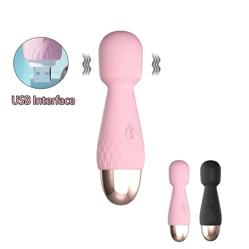 MiniVolt Mini Dual Sided Wand Vibrator 10 Modes - Image 3