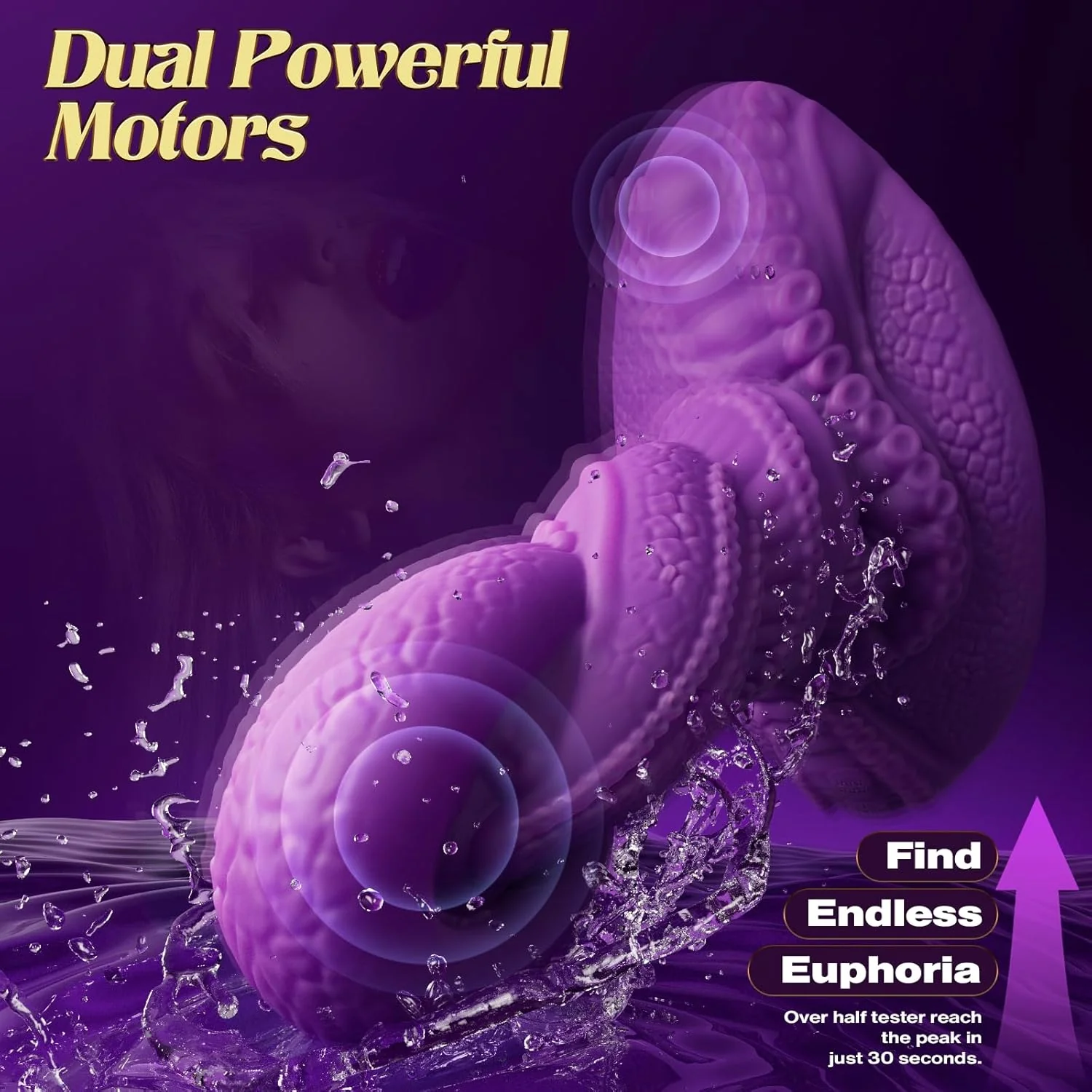 TentaclePulse Tentacle Ride-On Dildo 9x9 Vibration Remote - Image 4