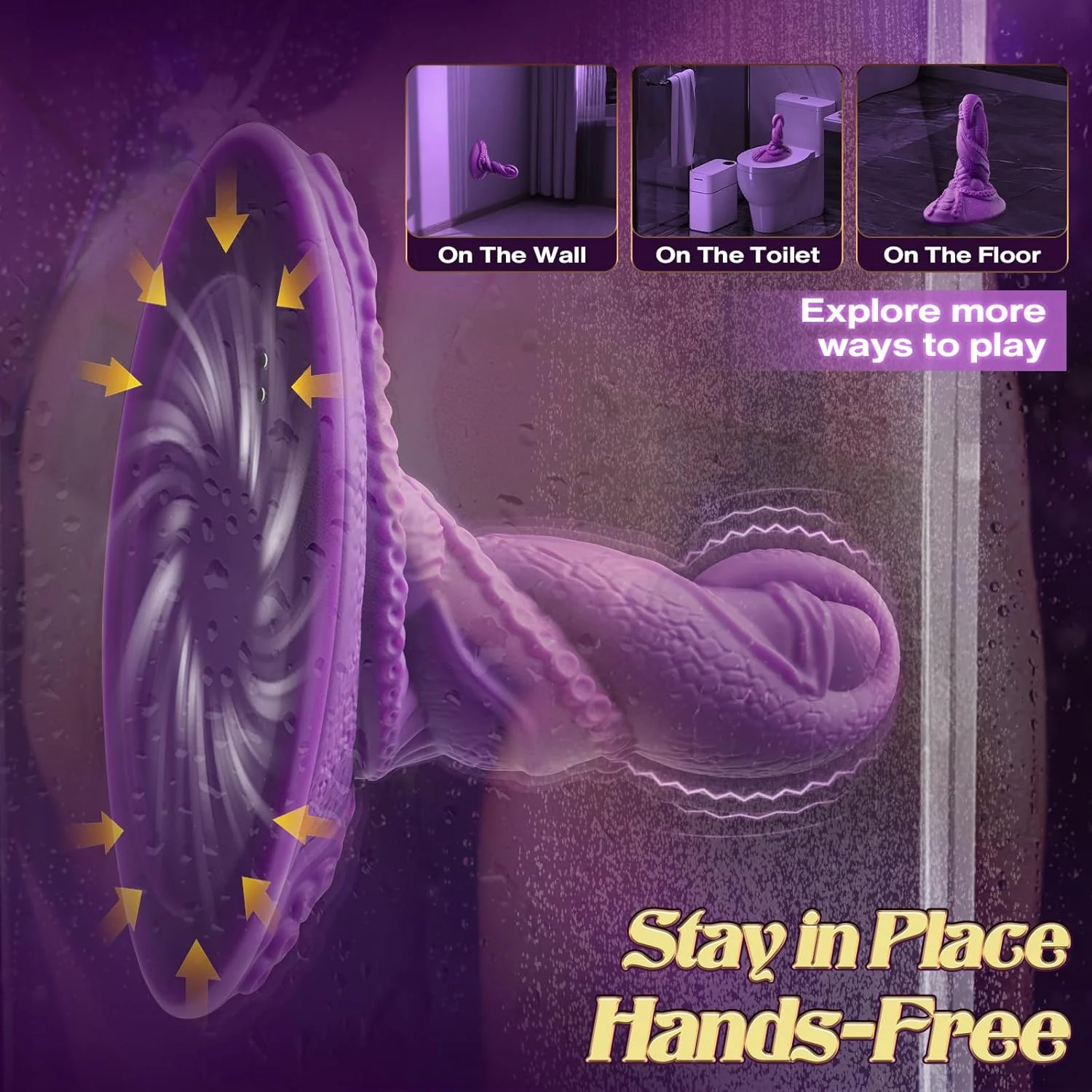 TentaclePulse Tentacle Ride-On Dildo 9x9 Vibration Remote - Image 5