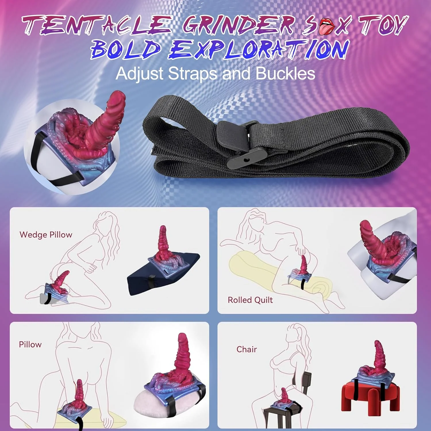 TentaraX Tentacle Riding Vibrator 10 Modes Remote - Image 5