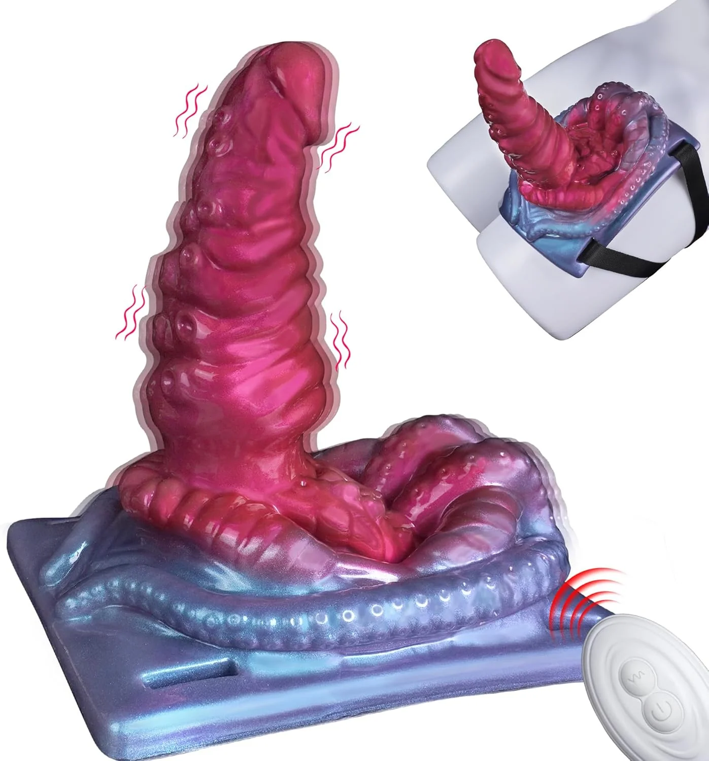 TentaraX Tentacle Riding Vibrator 10 Modes Remote - Image 8