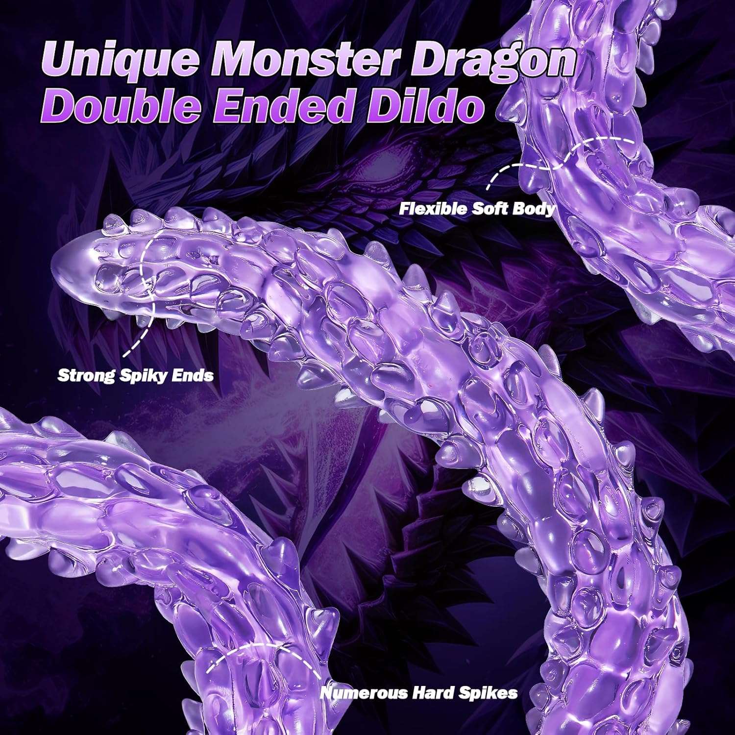 MonsterCore Double Ended Anal Dildo - Image 2