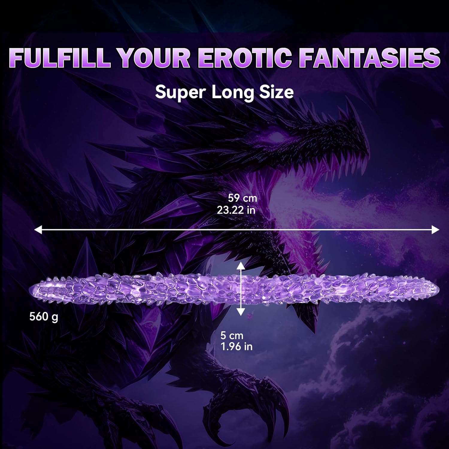 MonsterCore Double Ended Anal Dildo - Image 4