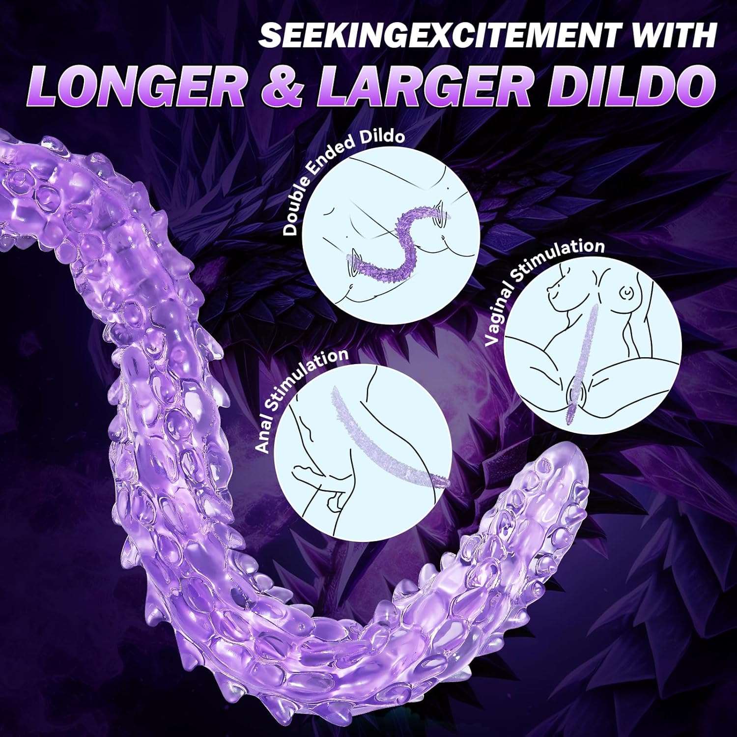 MonsterCore Double Ended Anal Dildo - Image 5