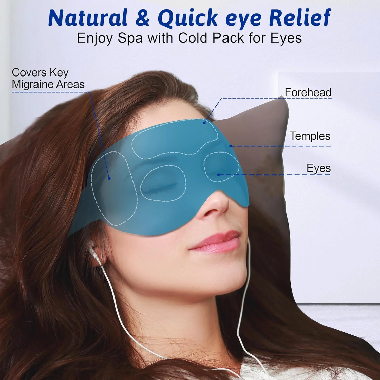 Morning After Cooling Eye Mask for Puffy Eyes - Image 3