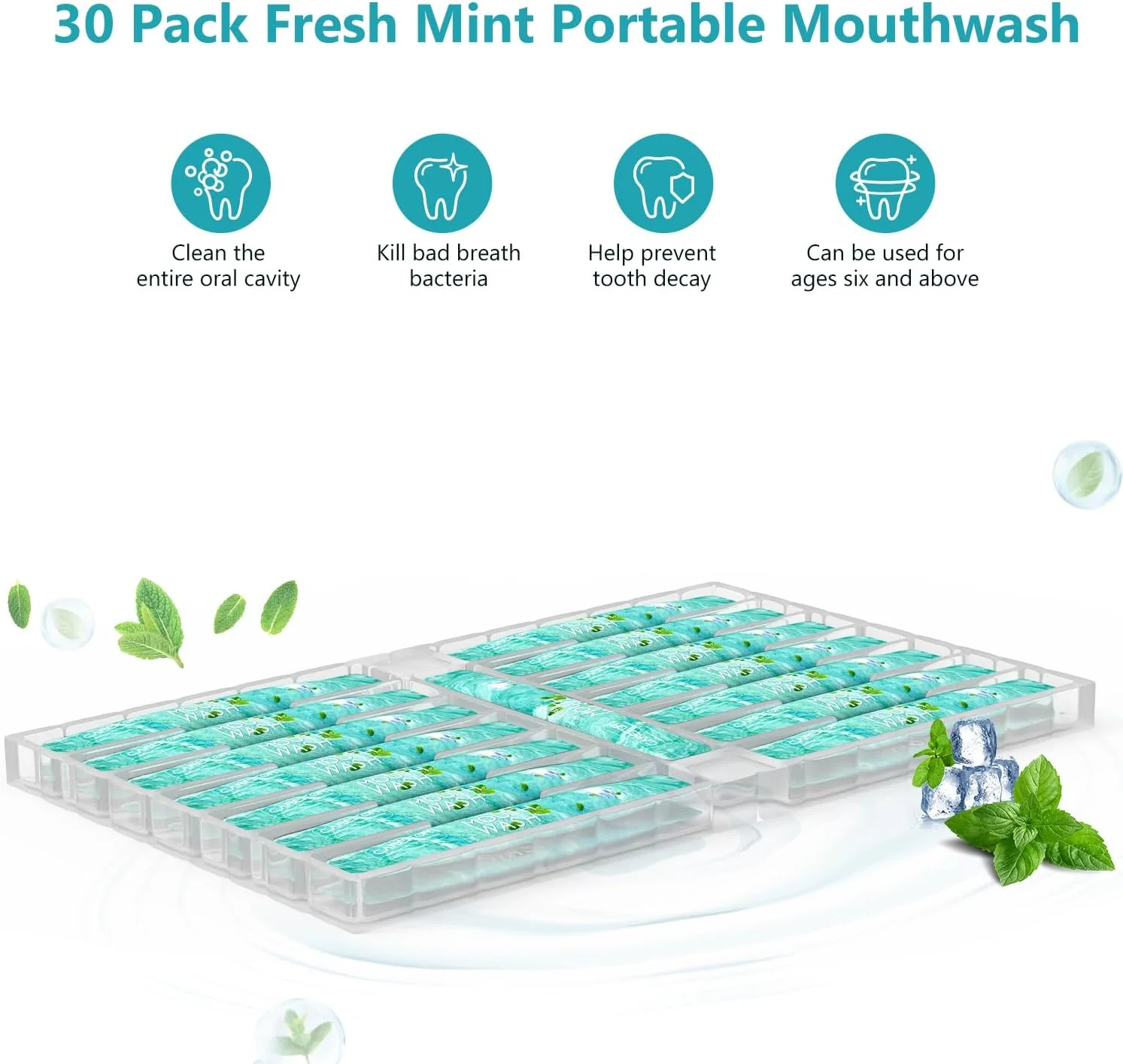 Morning After Mouthwash Packets - 30 Pack - Image 2
