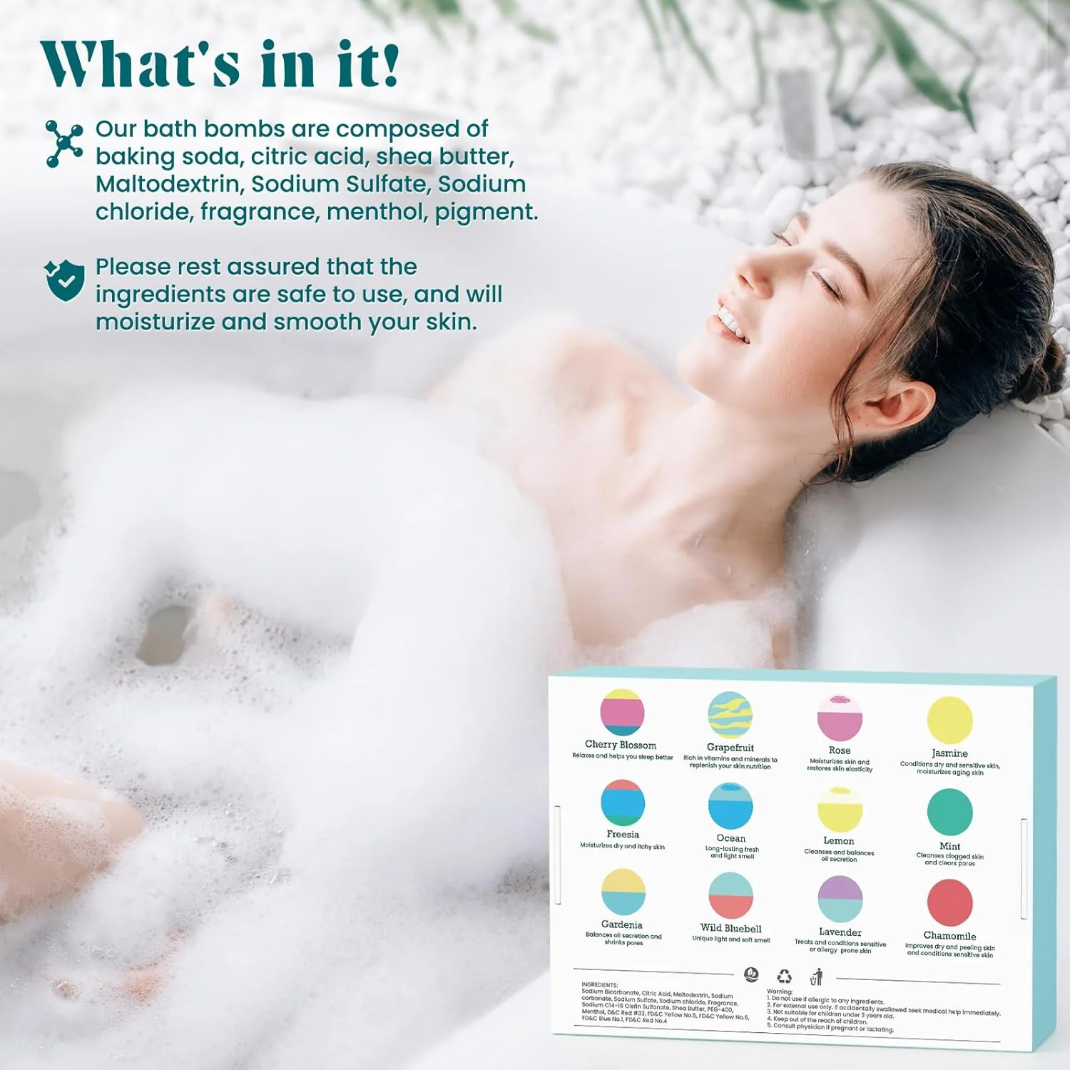 Morning After Natural Bath Bomb Set - Image 3