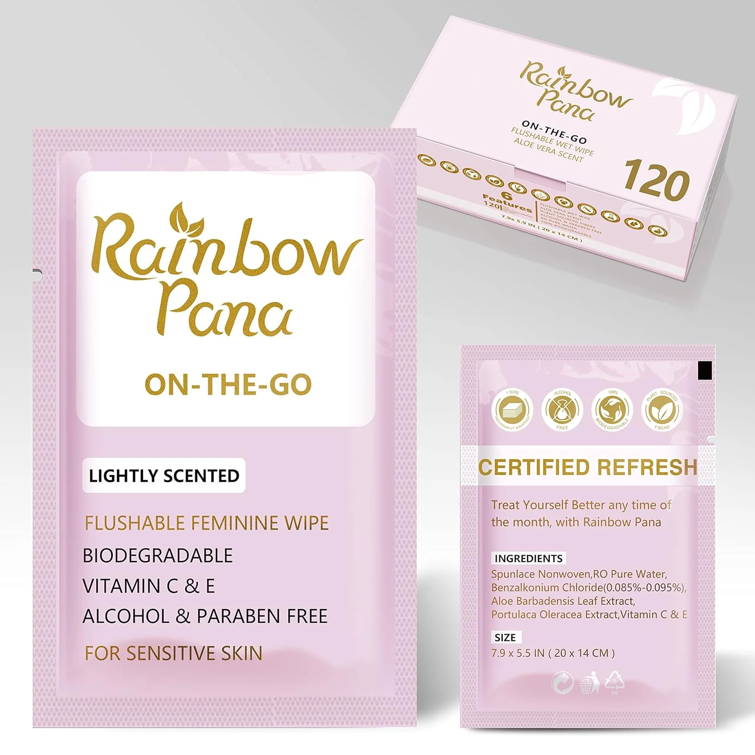 Morning After Ph Balanced Feminine Wipes (120Pcs) - Image 2