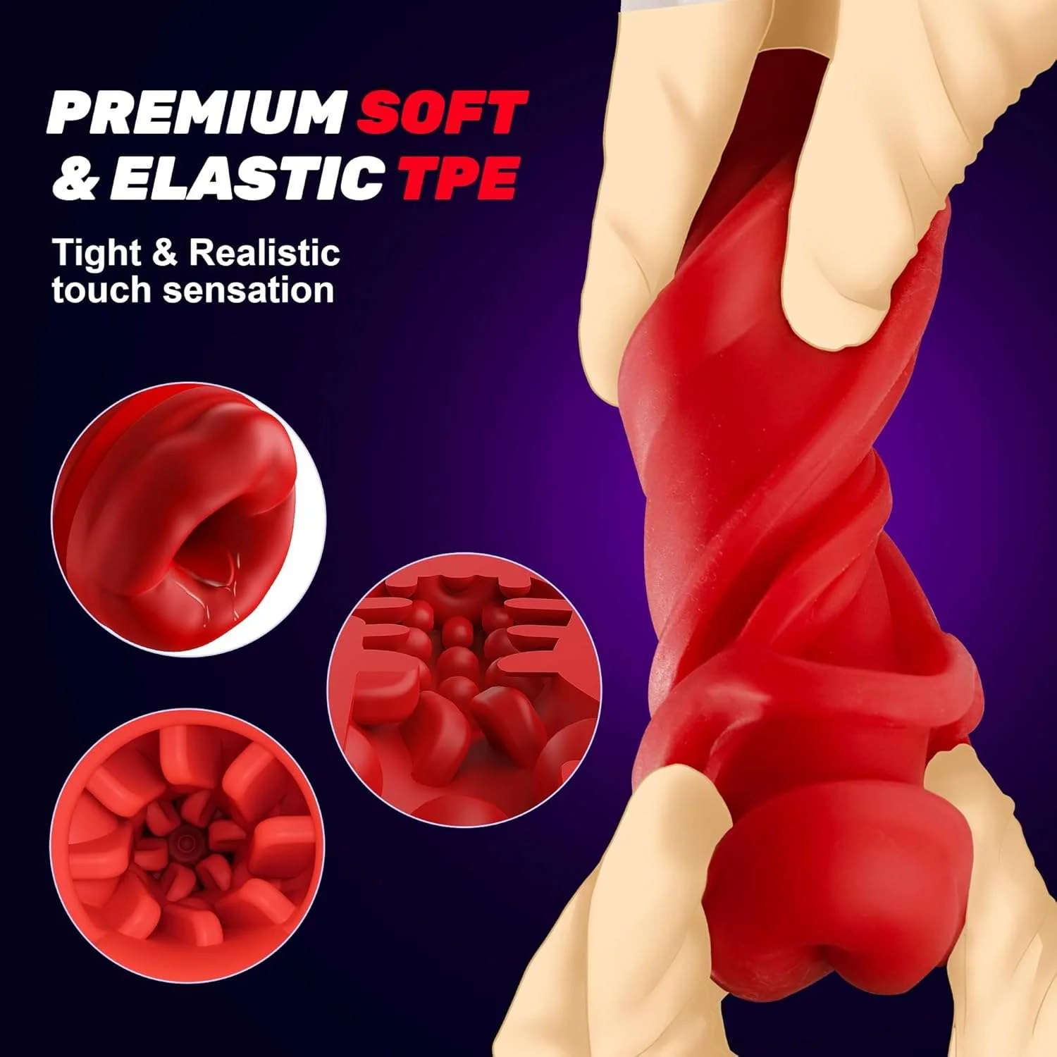 NovaReach 2-in-1 Penis Trainer & App-Controlled Male Masturbator - Image 8