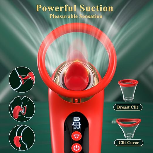 Rose Multi-Mode Clit Suction Vibrator - Image 5