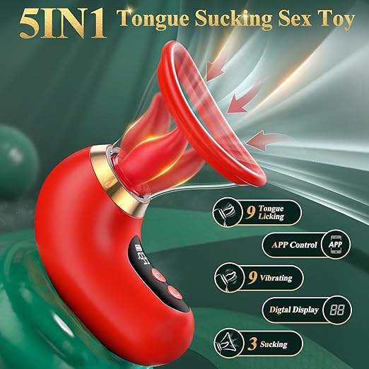 Rose Multi-Mode Clit Suction Vibrator - Image 6
