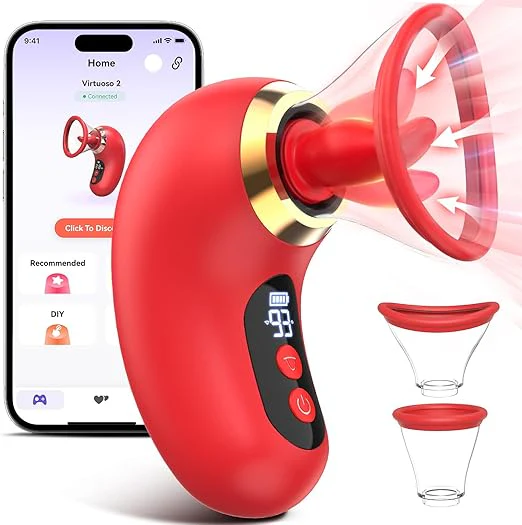 Rose Multi-Mode Clit Suction Vibrator - Image 7