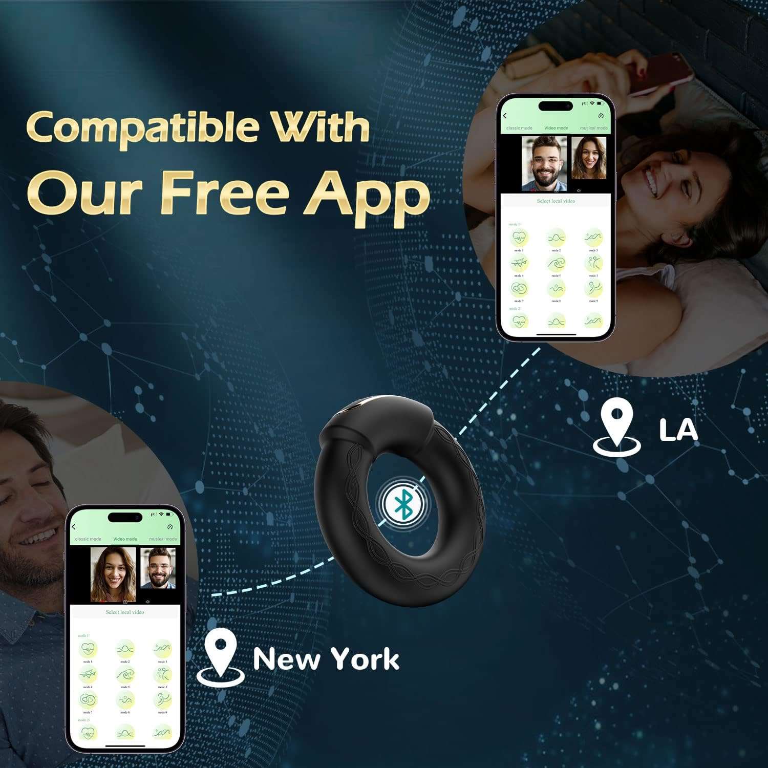 App Control Dynamic Penis Ring - Image 4