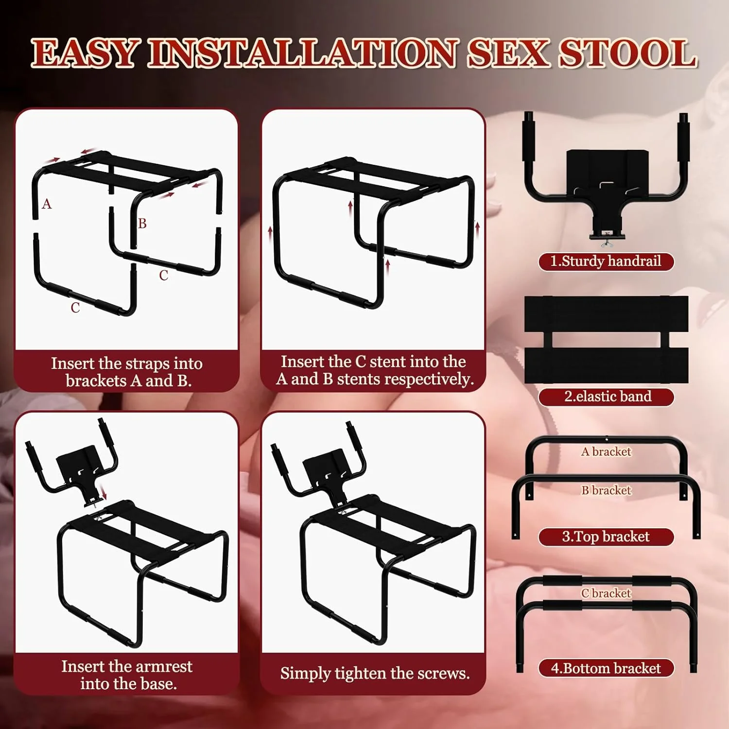 BounceControl Sex Position Chair with Phone Holder - Image 5