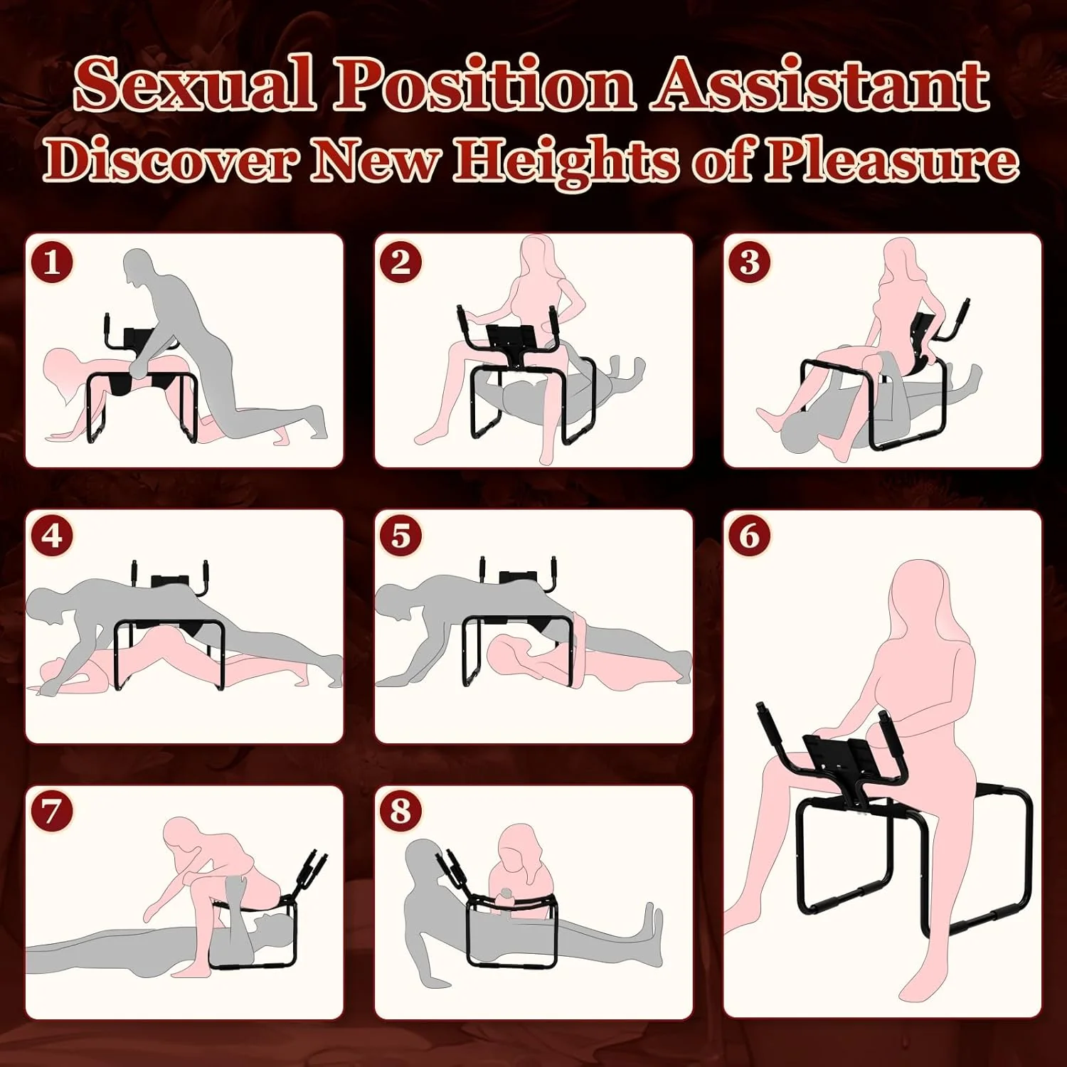 BounceControl Sex Position Chair with Phone Holder - Image 8