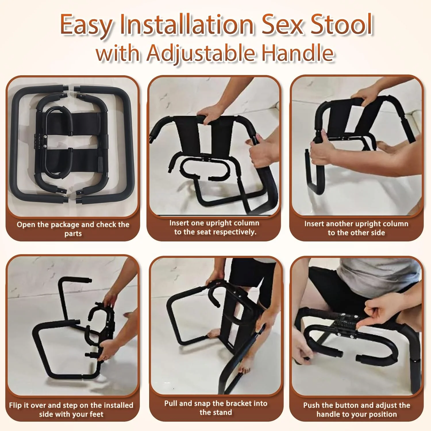 PulseAxis Weightless Adjustable Riding Sex Chair - Image 6