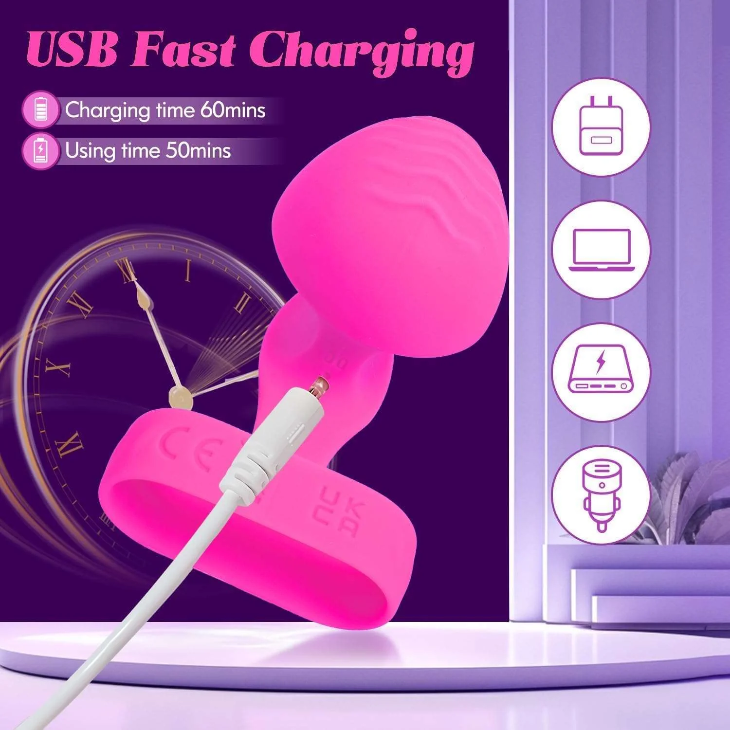 MysticTouch Mini Finger Vibrator Egg - Image 5