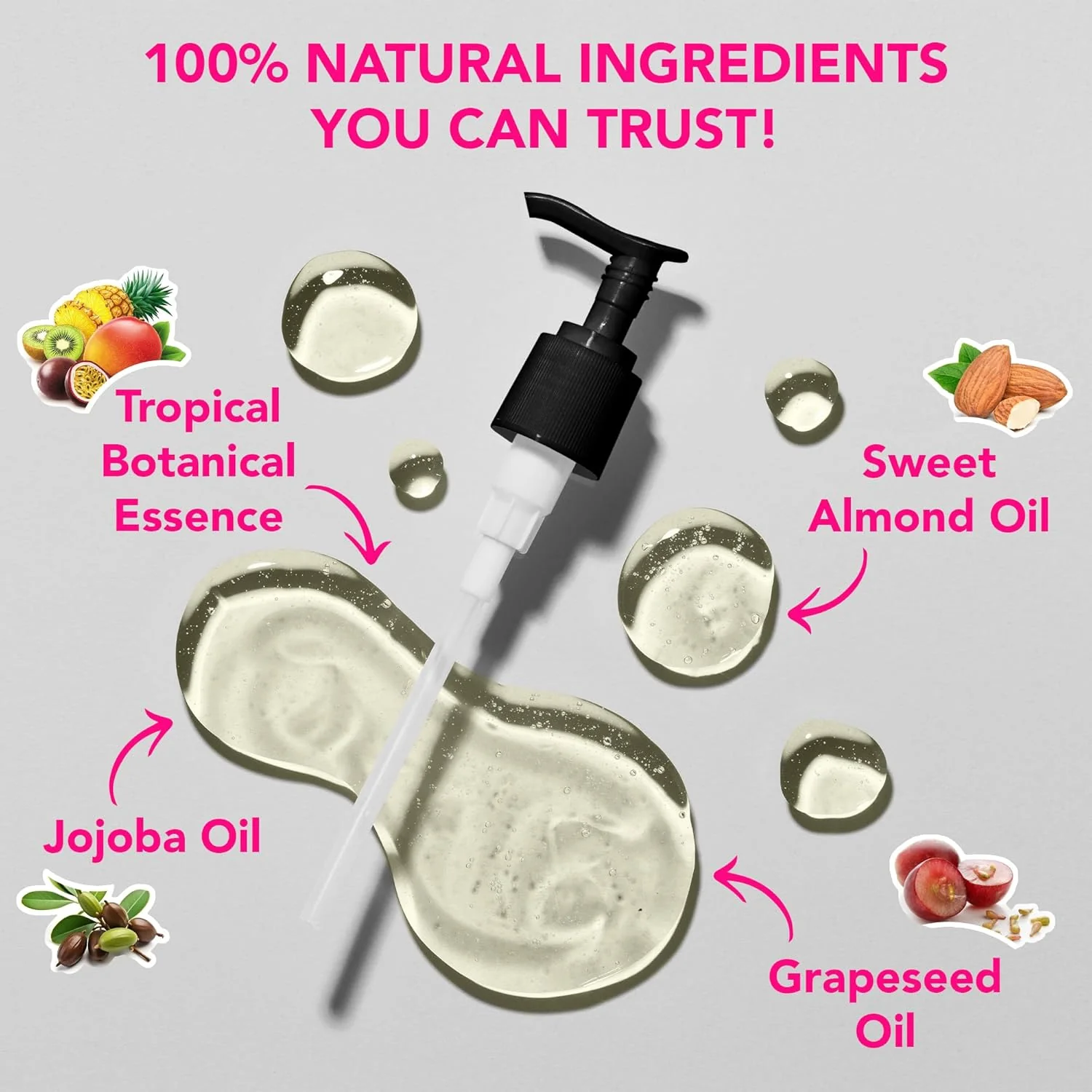 Natural Passion Massage Oil for Couples | Tropical Aromatherapy, All-Natural - Image 3