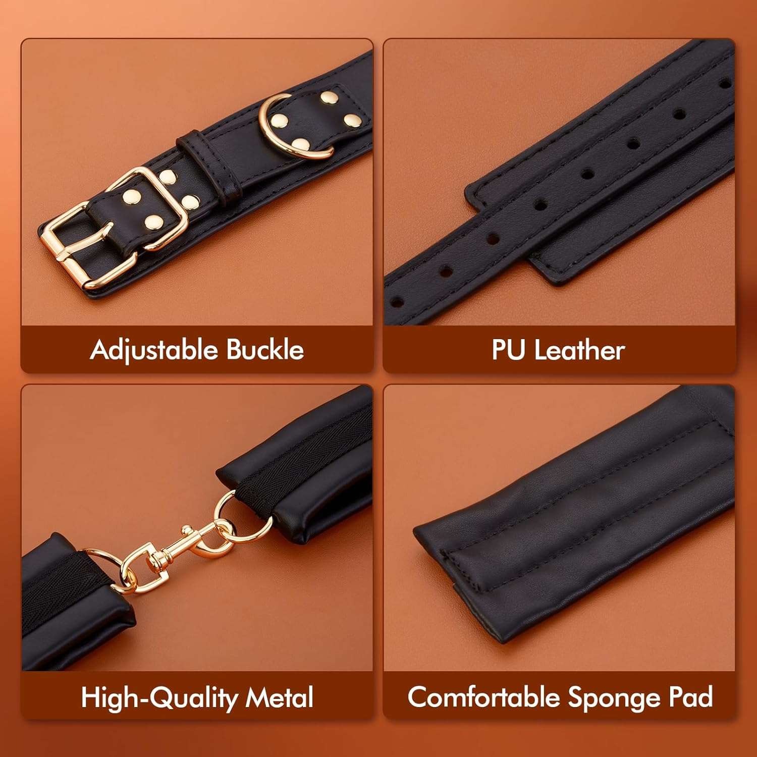 Full-Body Neck-to-Ankle BDSM Restraint Kit - Image 4