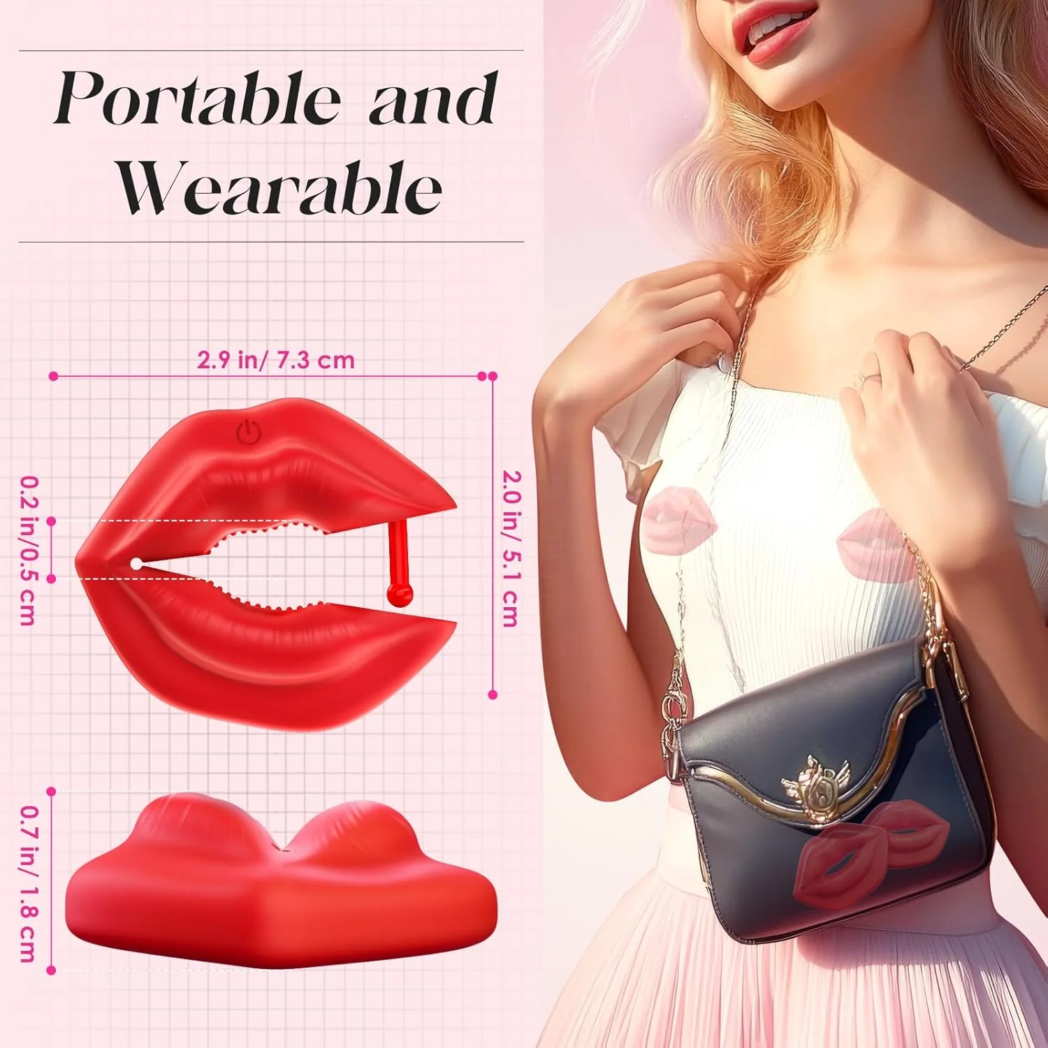 AetherSync App-Control Nipple Clamps AI App Remote 10 Modes - Image 7