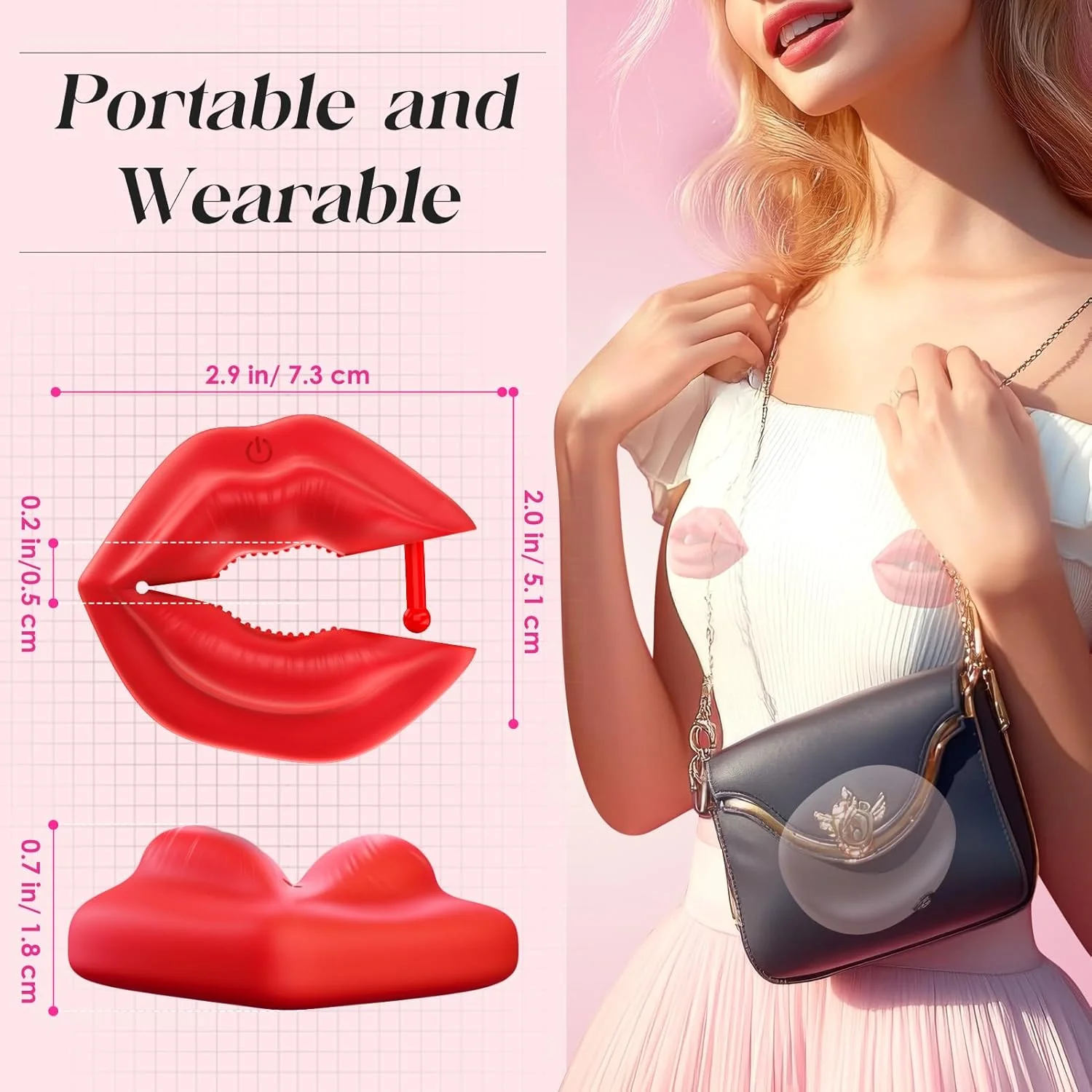 NeuroSyncX AI App Nipple Clamps Remote 10 Modes - Image 8