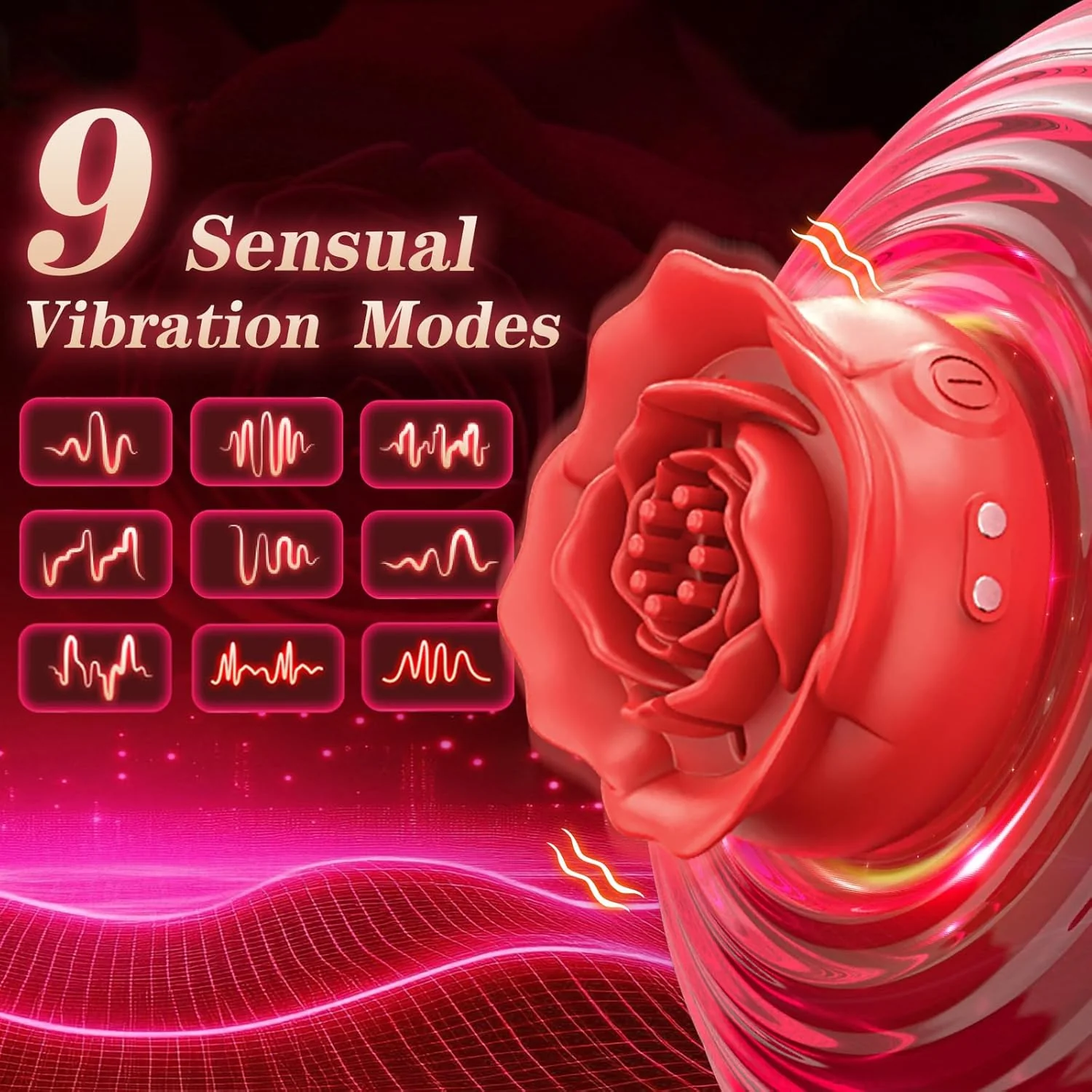 PetalSyncX App-Control Nipple Vibrator – 9 Modes, Soft Fit - Image 3