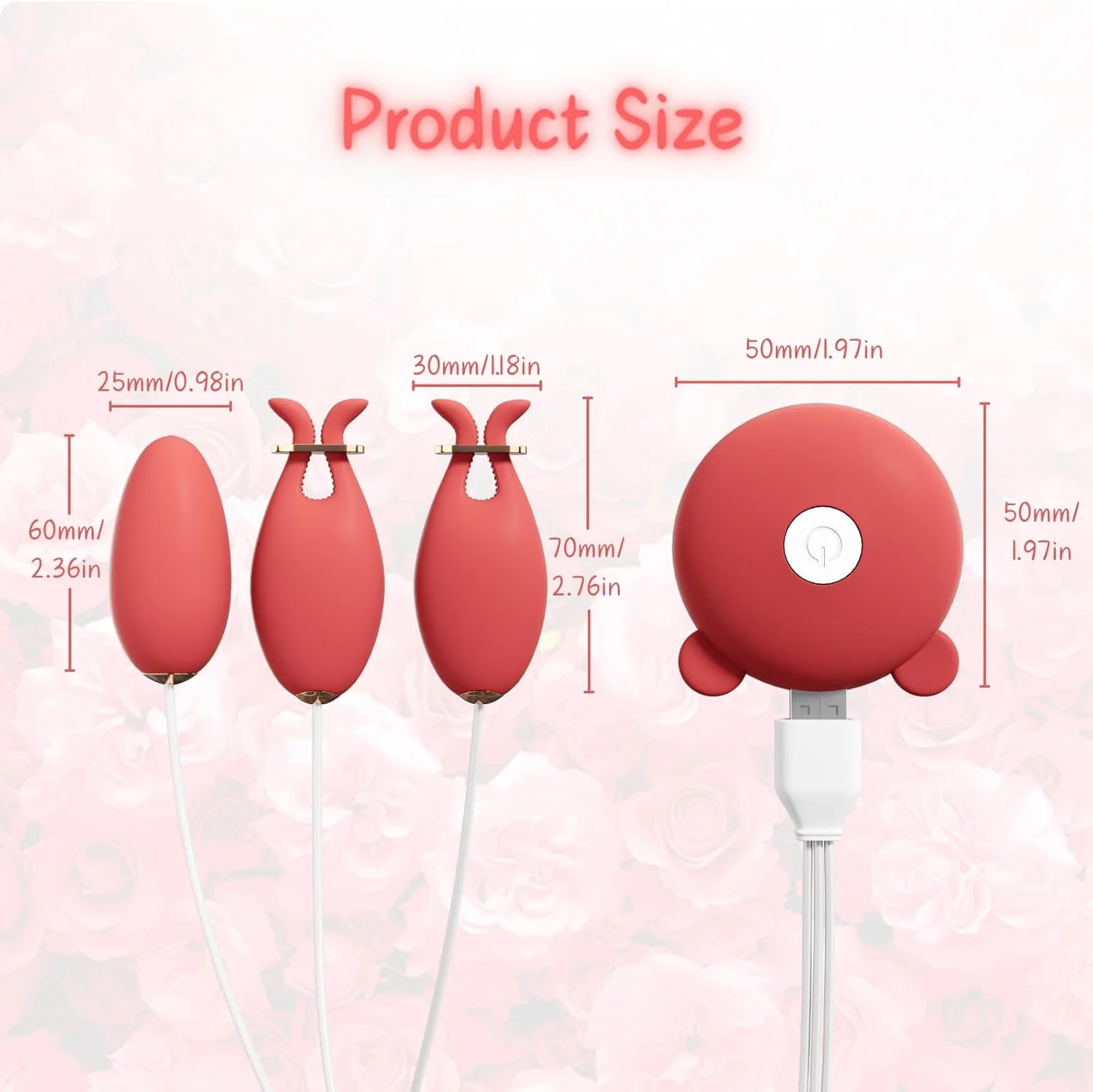 SilkGrip 10-Mode Vibrating Nipple Clamps – Waterproof - Image 6