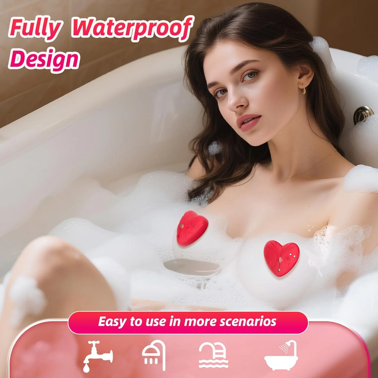 ButterflyX Remote Nipple Clamps Vibrator 10 Modes - Image 6