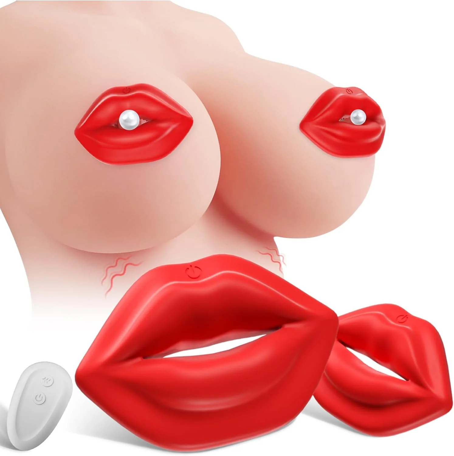 PhantomKiss Remote Nipple Vibrators 9 Modes