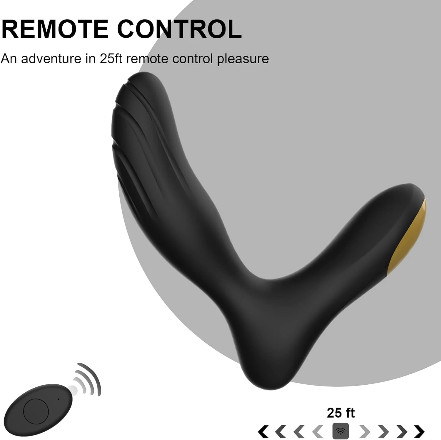 NovaReach Vibrating Remote Control Prostate Massager - Image 4