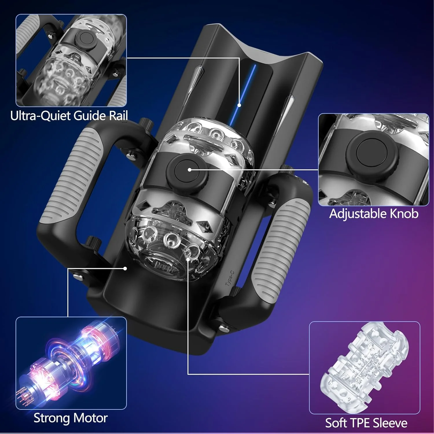 NovaThrive Hands-Free Male Stroker - Image 5