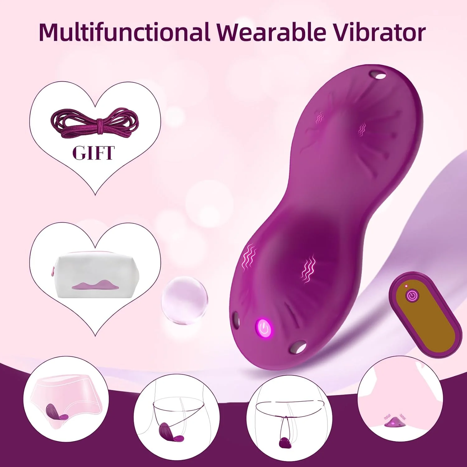 OpalPulse Wearable Panty Vibrator - Image 5