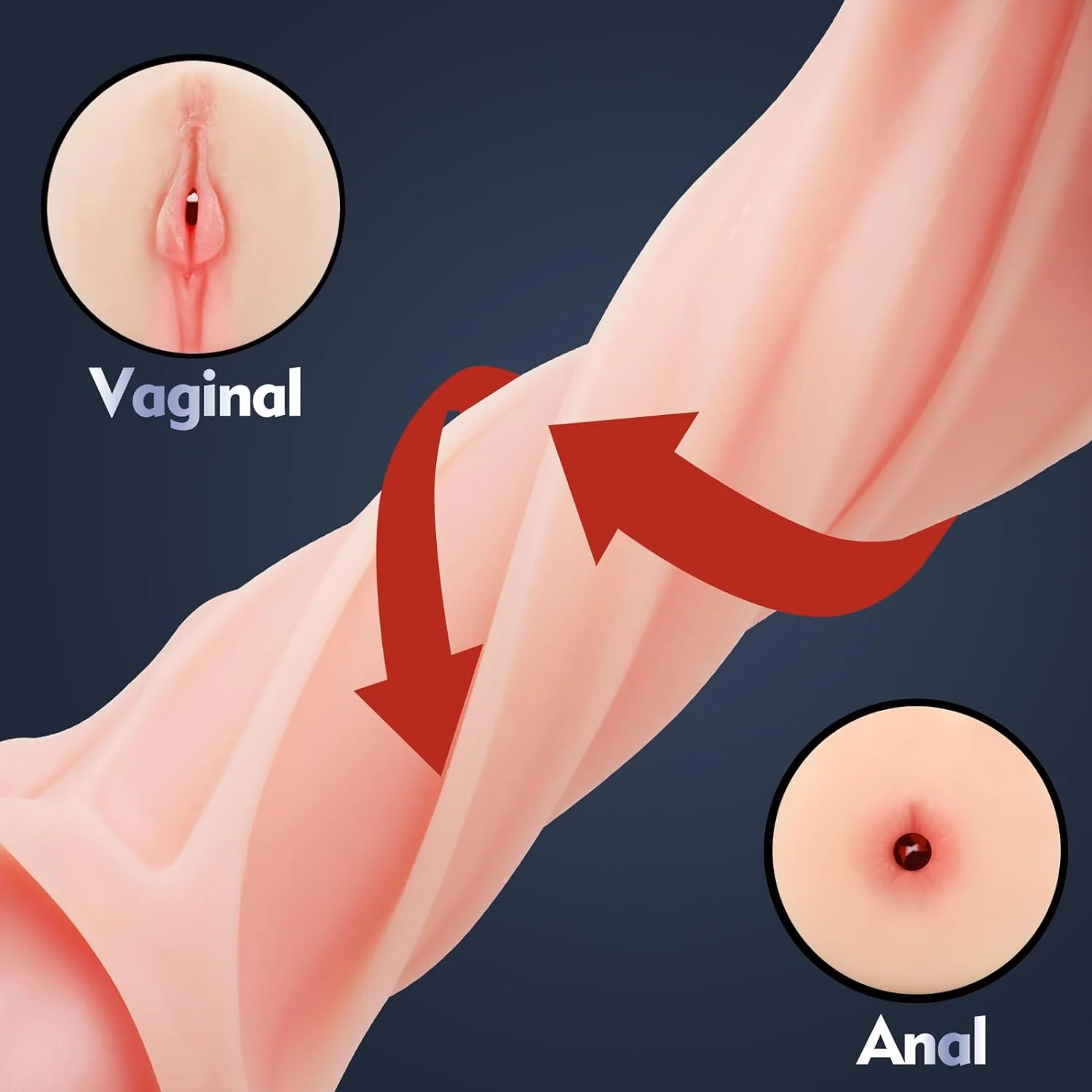 EuphoricBond Open Ended Vibrating Male Masturbator - Image 4