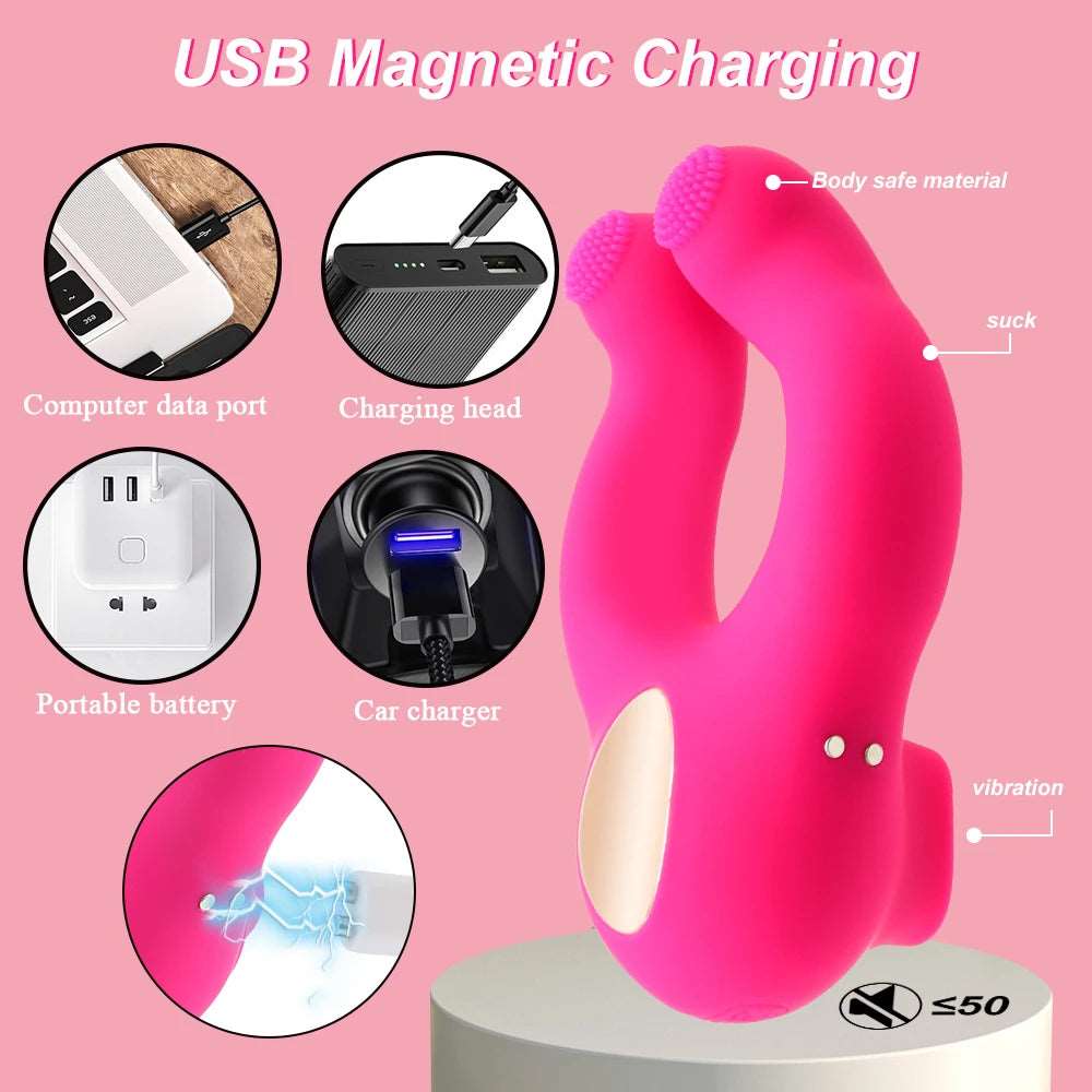 SensoryArc High Frequency Suction Clit Cock Vibrator - Image 4