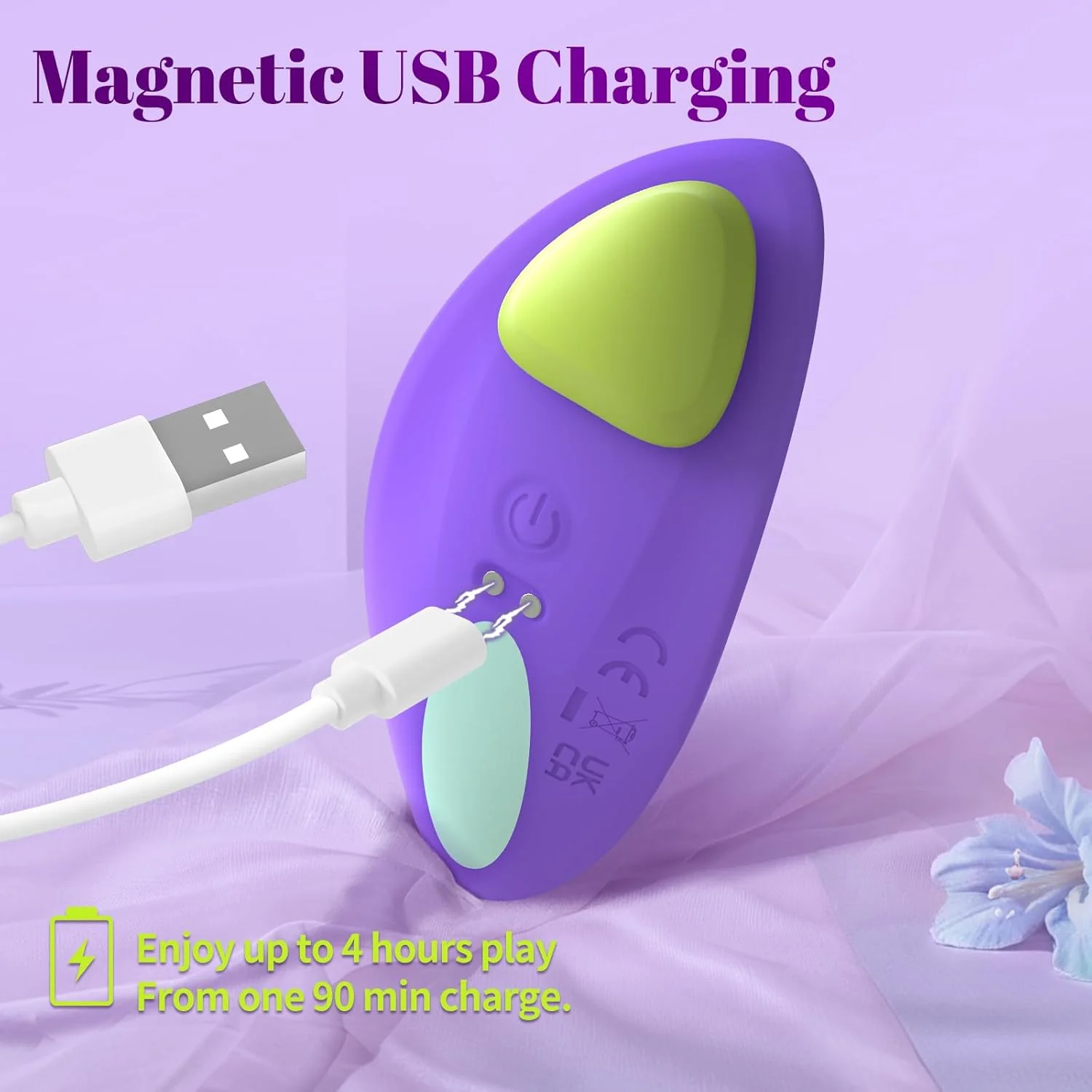 StealthClip Magnetic Wearable Panty Vibrator 10 Modes - Image 6