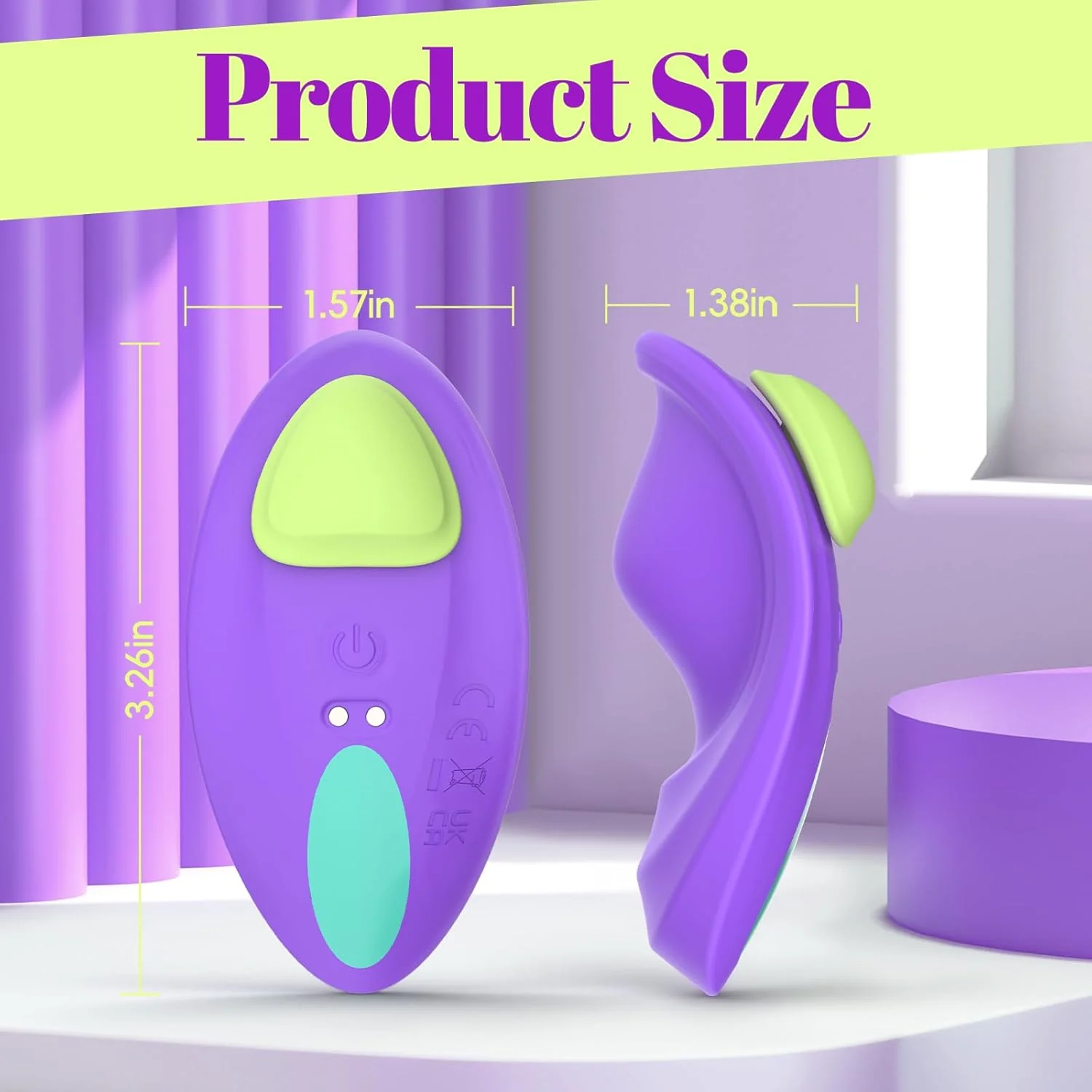 StealthClip Magnetic Wearable Panty Vibrator 10 Modes - Image 7
