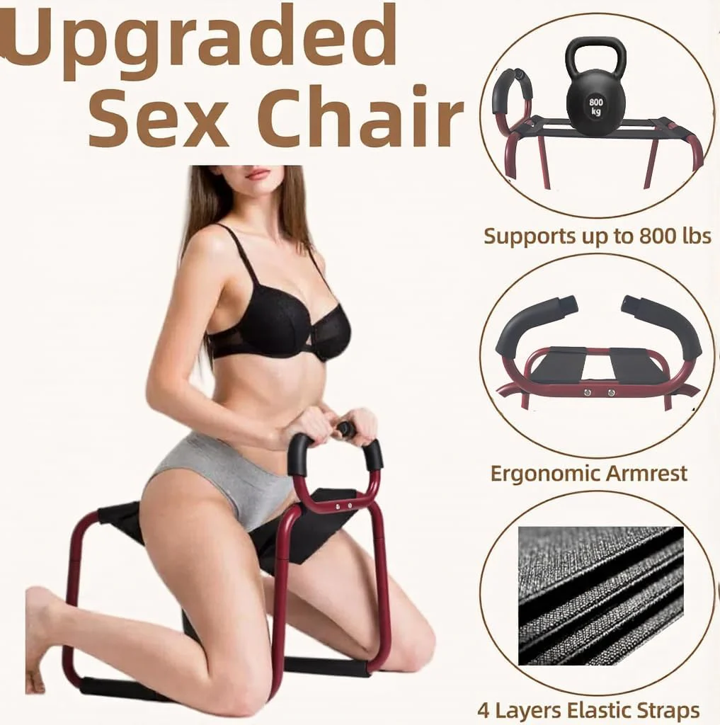 PassionFrame Red Sex Position Chair - Image 3
