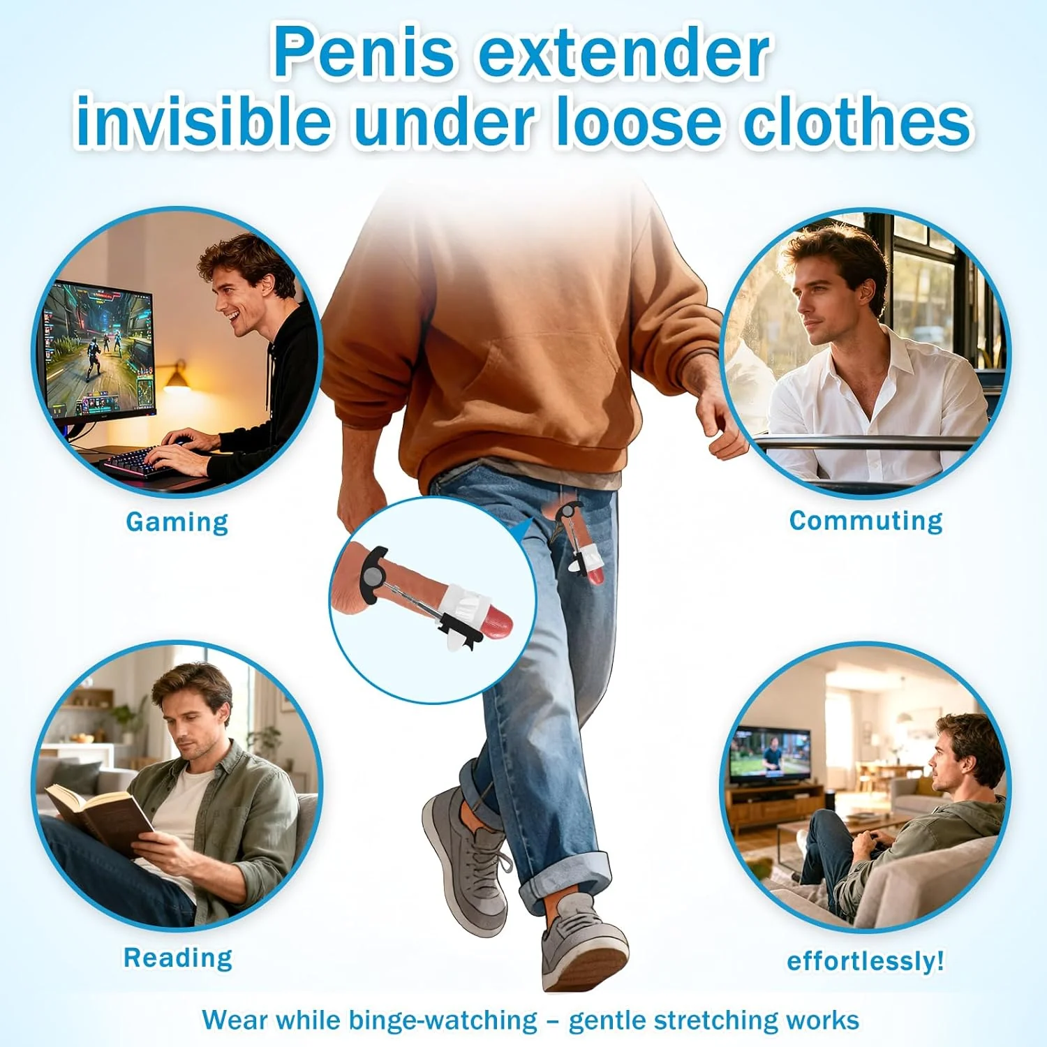FlexCorePro Penis Extender Adjustable Traction Device - Image 4
