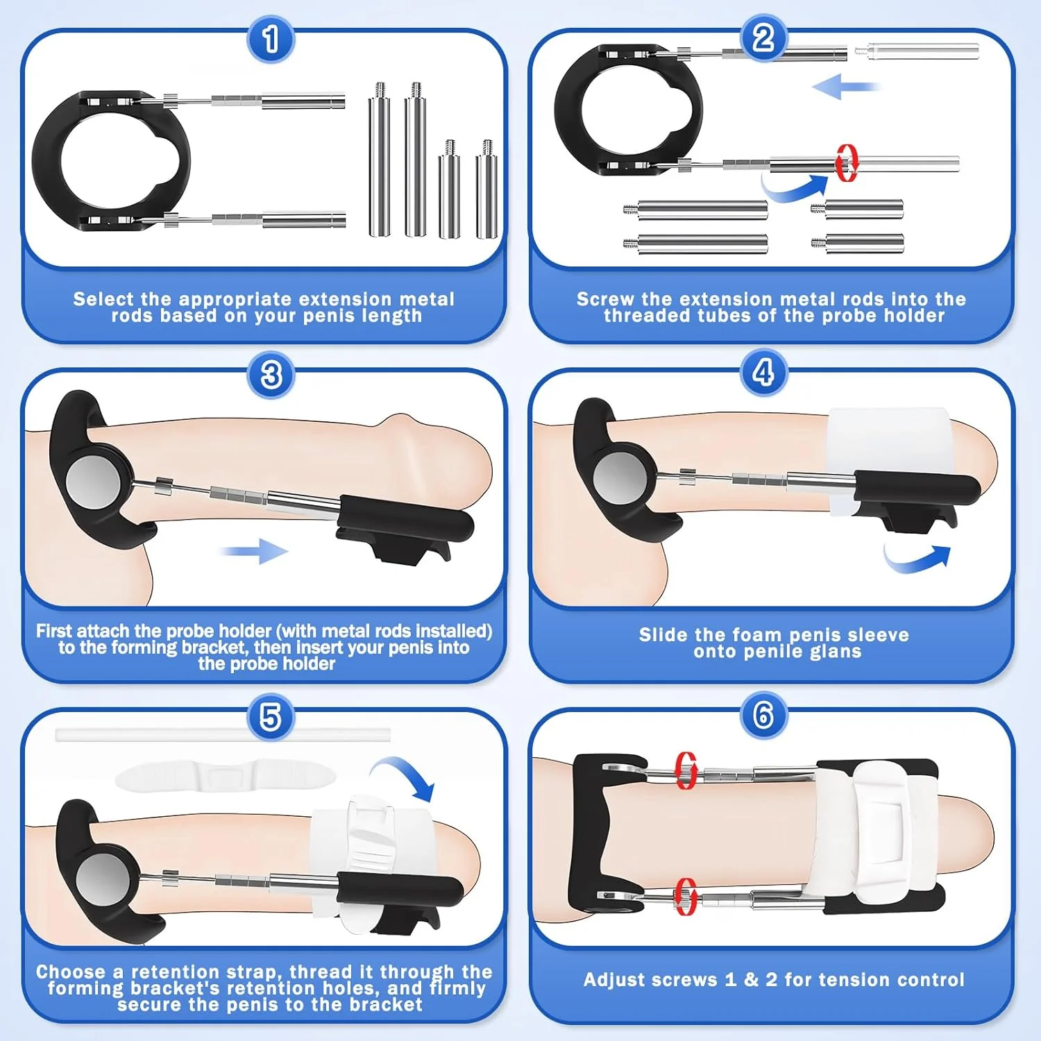 FlexionPro Penis Extender Adjustable Traction Device - Image 3