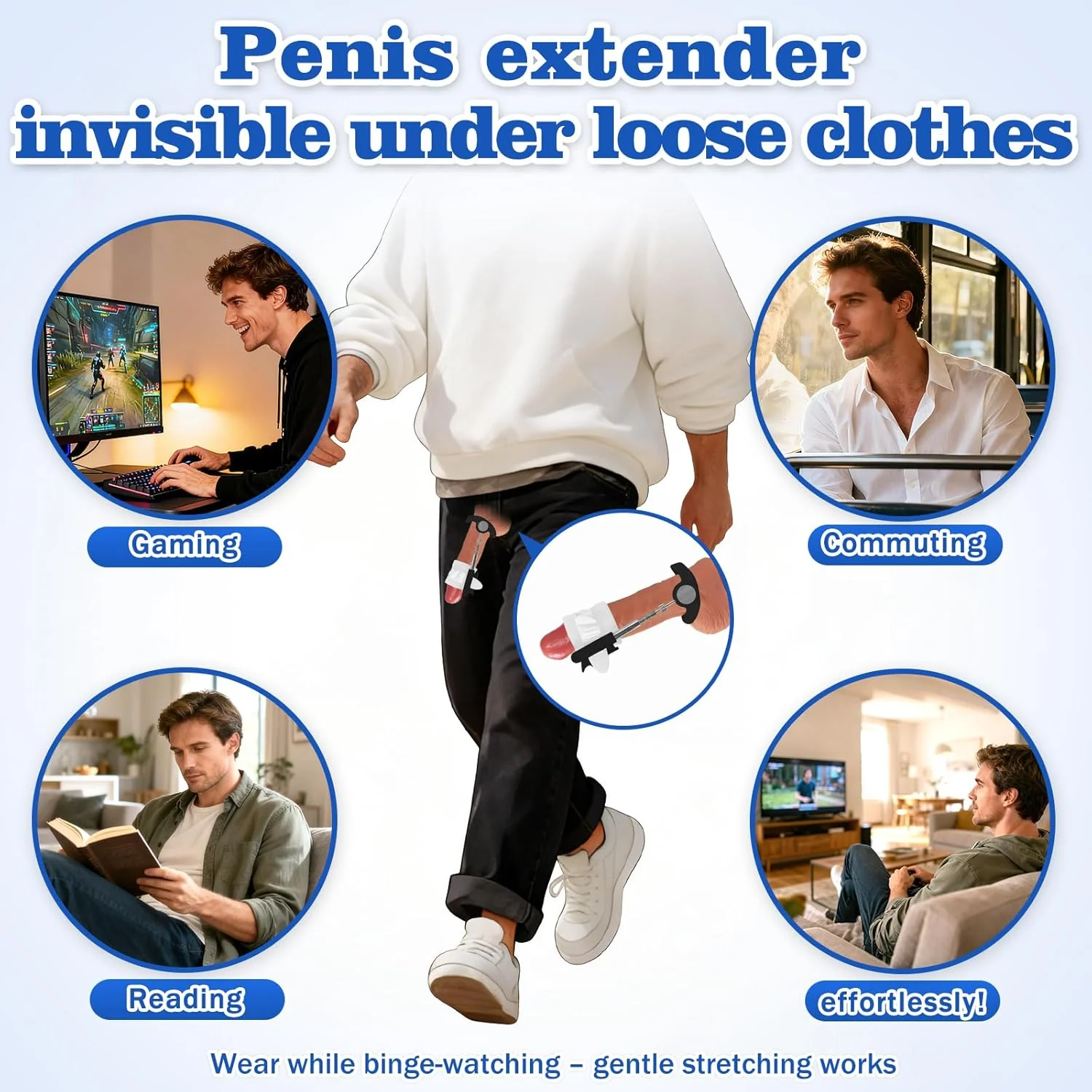 FlexionPro Penis Extender Adjustable Traction Device - Image 4