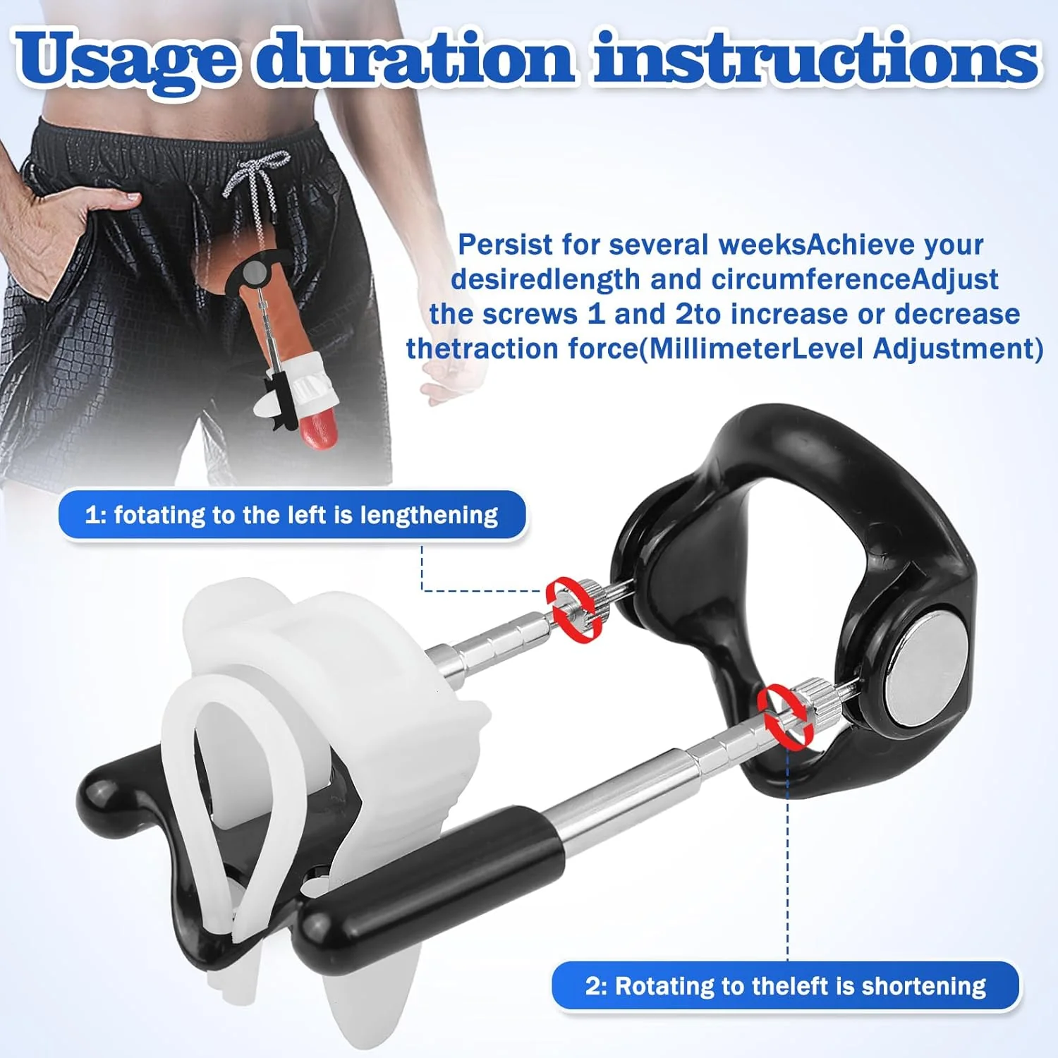 FlexionPro Penis Extender Adjustable Traction Device - Image 6