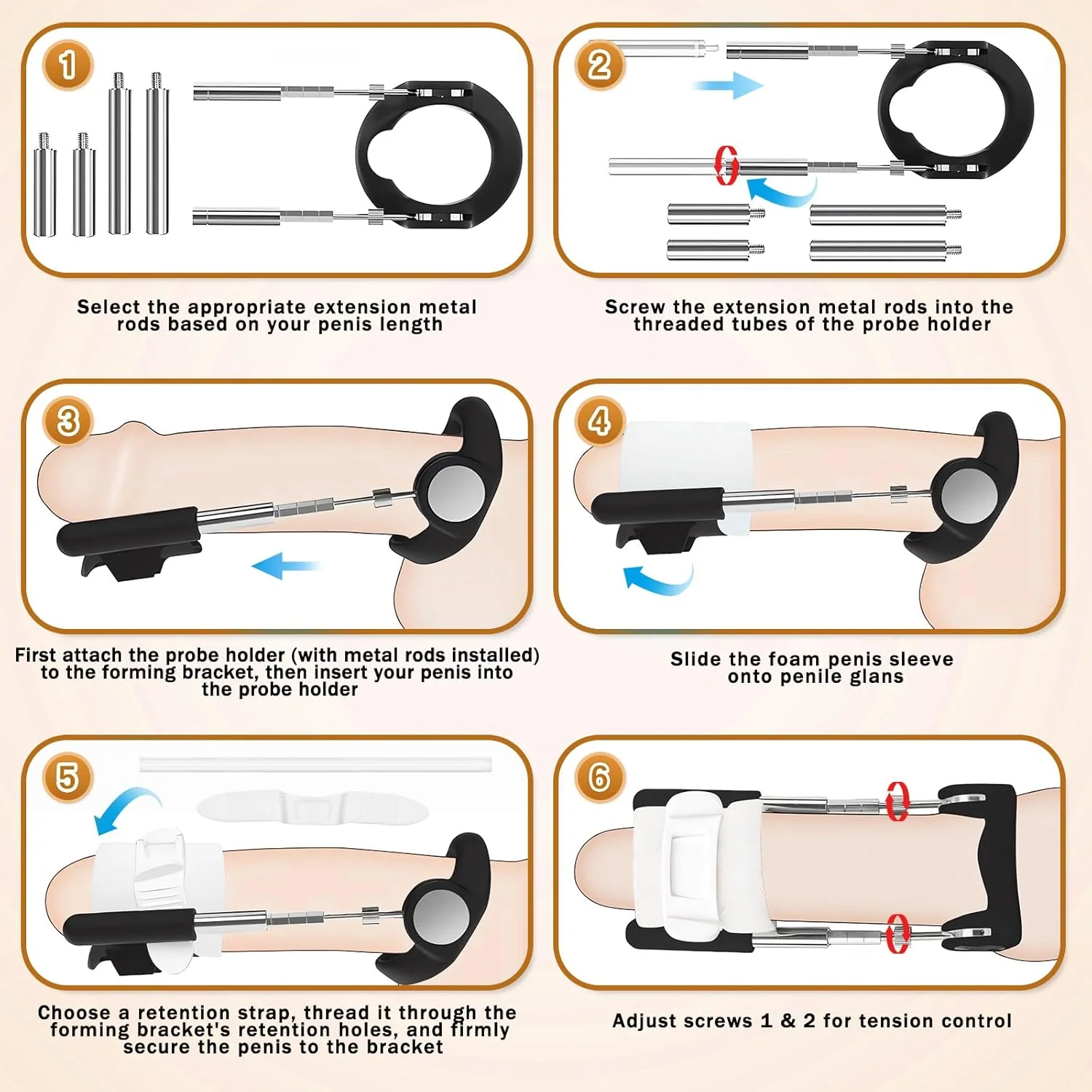 LuxTrax Penis Extender Adjustable Traction Device - Image 3