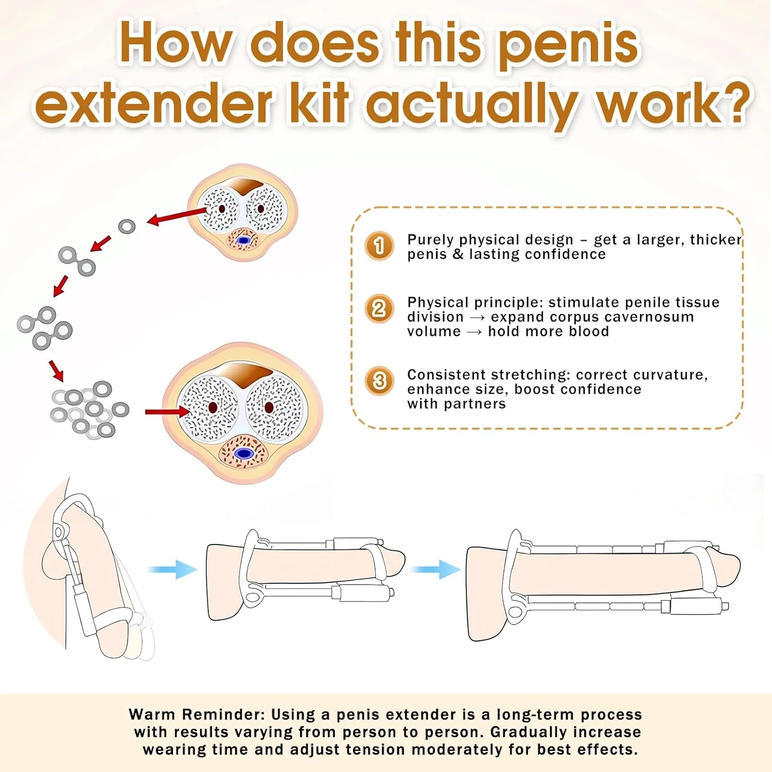 LuxTrax Penis Extender Adjustable Traction Device - Image 6
