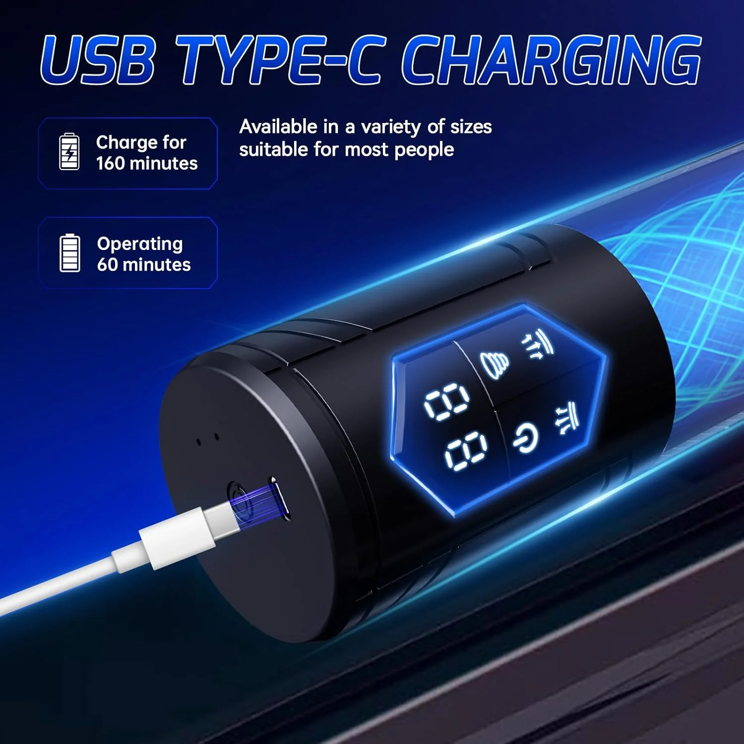 PowerRise Electric Penis Pump 8 Modes Kit - Image 5