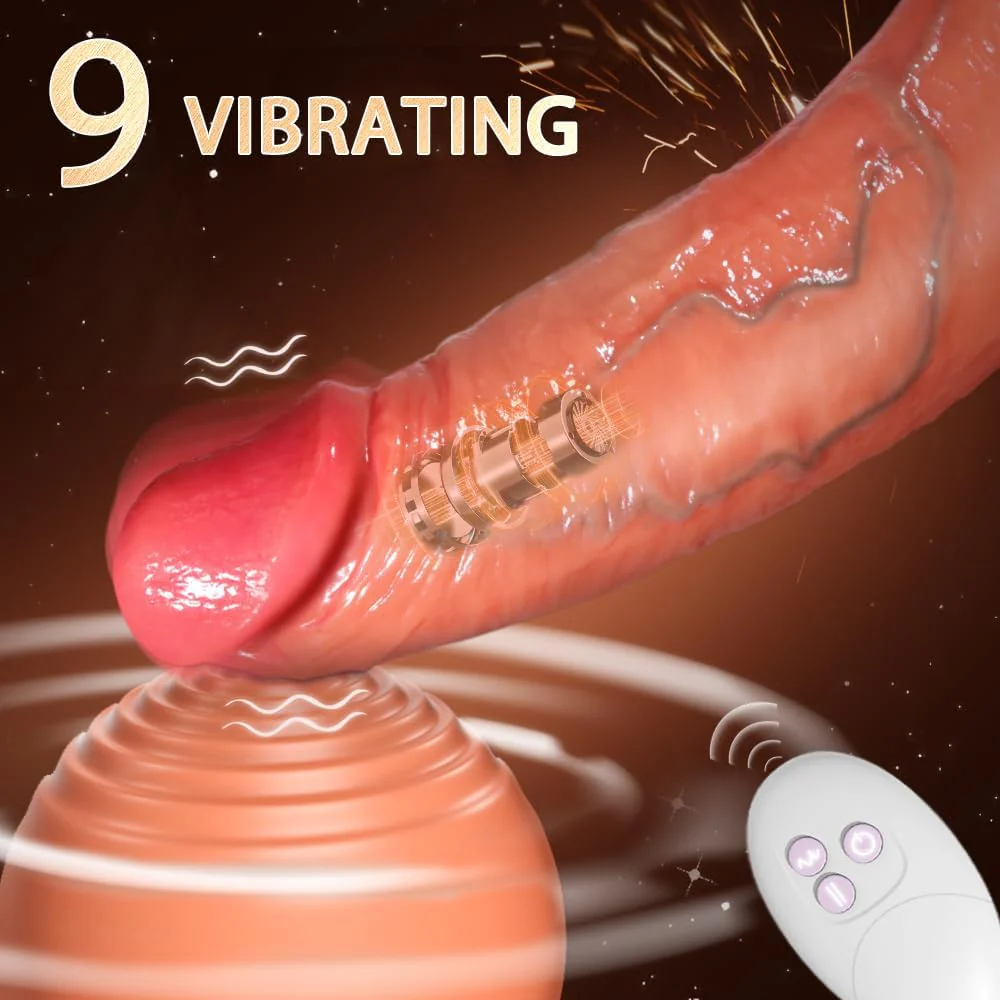 AppDrive App Control Penis Sleeve Vibrator 9 Modes Ring - Image 3