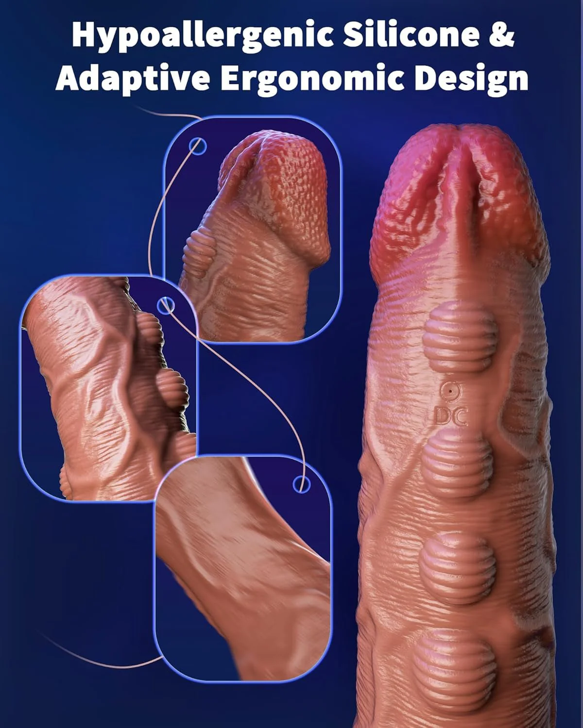 SynexisX App Control Penis Sleeve 10 Modes Silicone Ring - Image 5