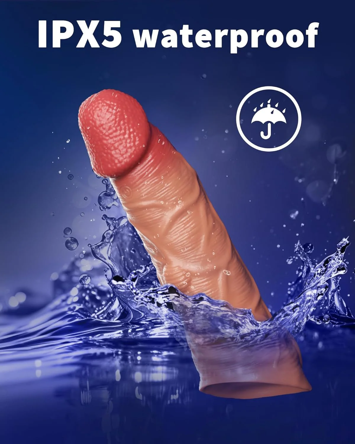 SynexisX App Control Penis Sleeve 10 Modes Silicone Ring - Image 7