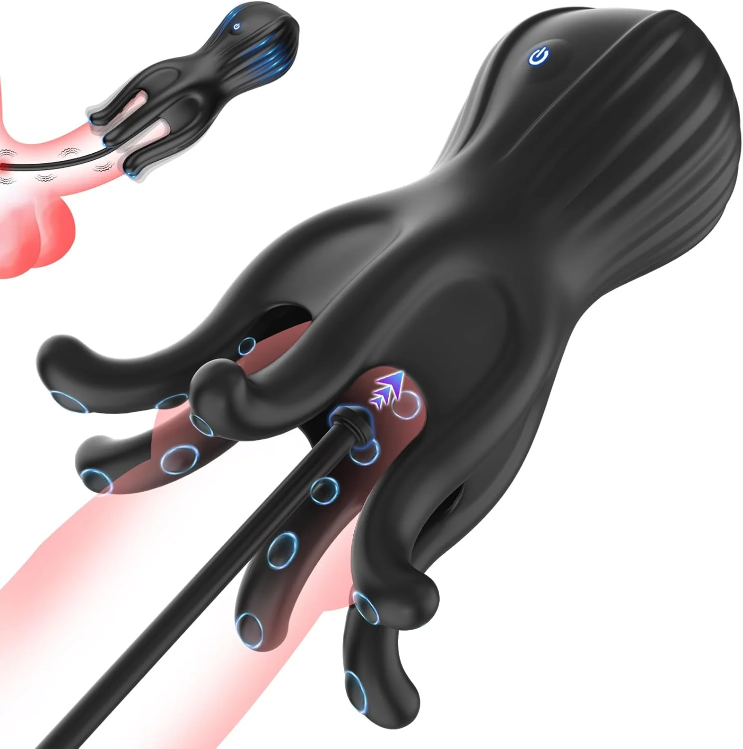 NexusGlide 3-in-1 Penis Vibrator Urethral Trainer